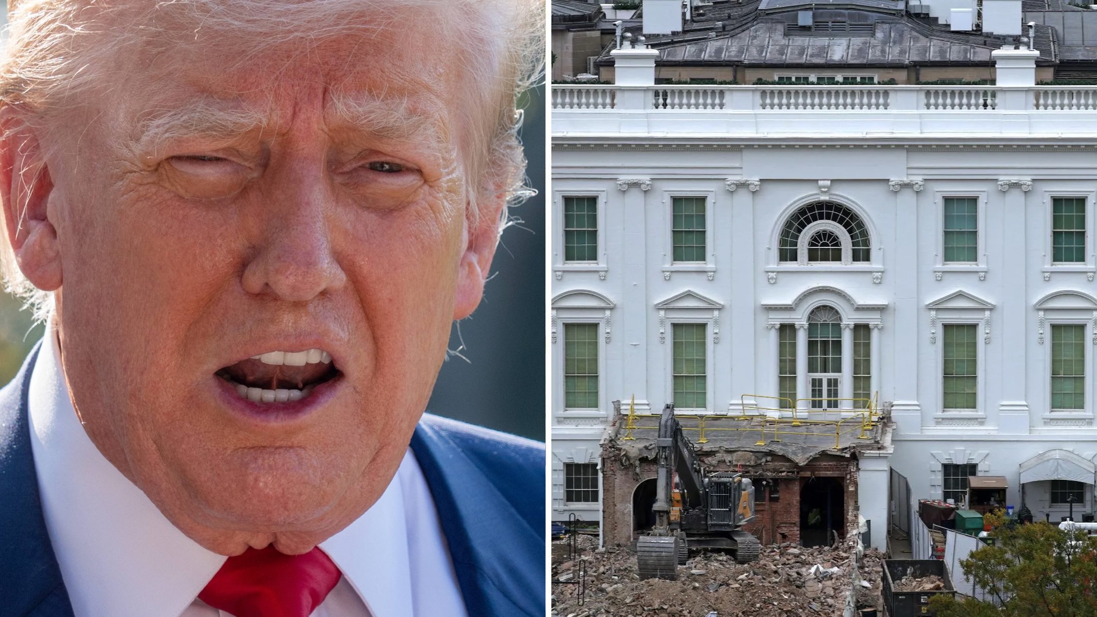 400M$ : Trump modifie encore le prix de sa salle de bal