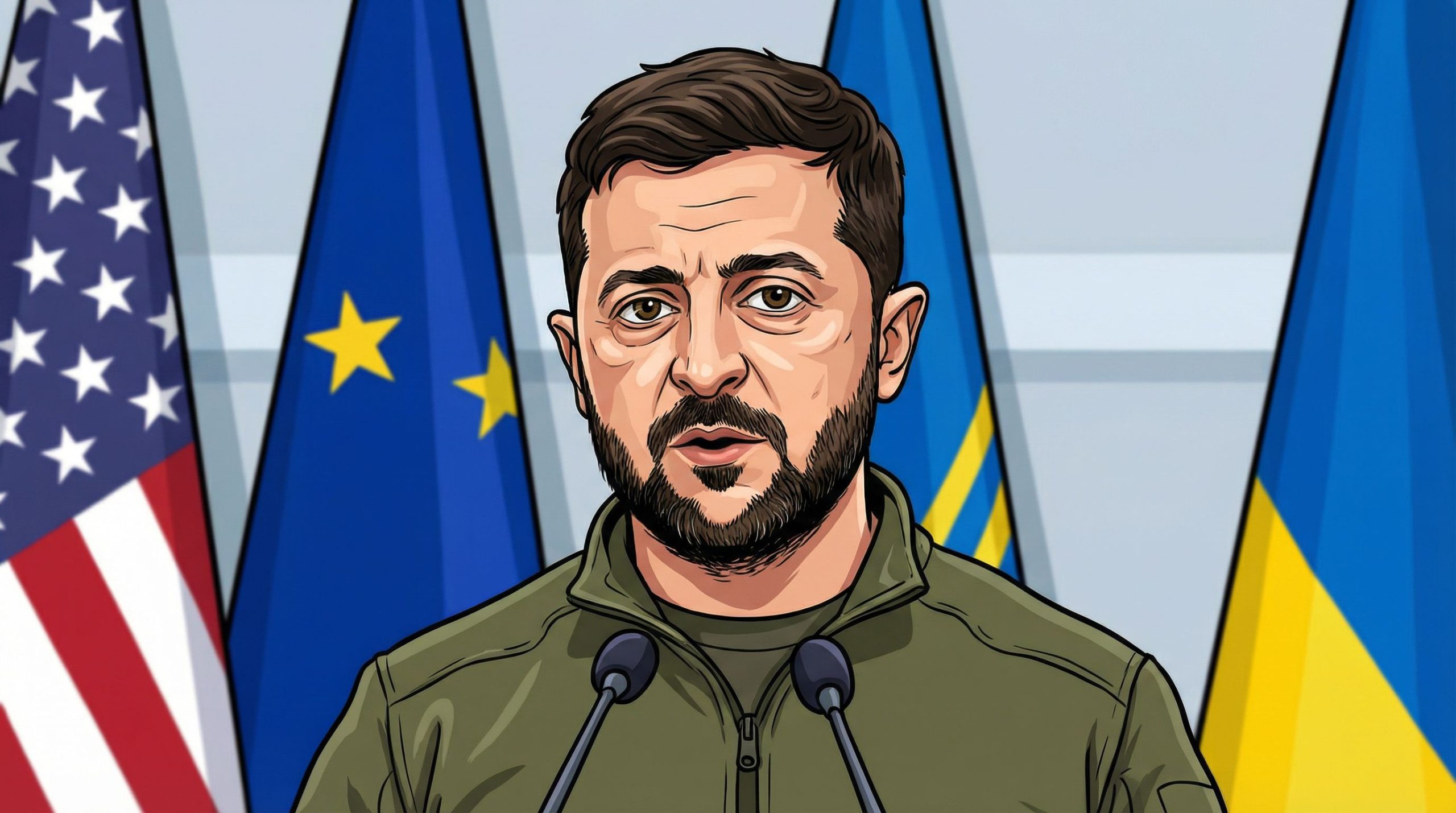 Zelensky rejette les pressions américaines et refuse de céder le moindre territoire à la russie