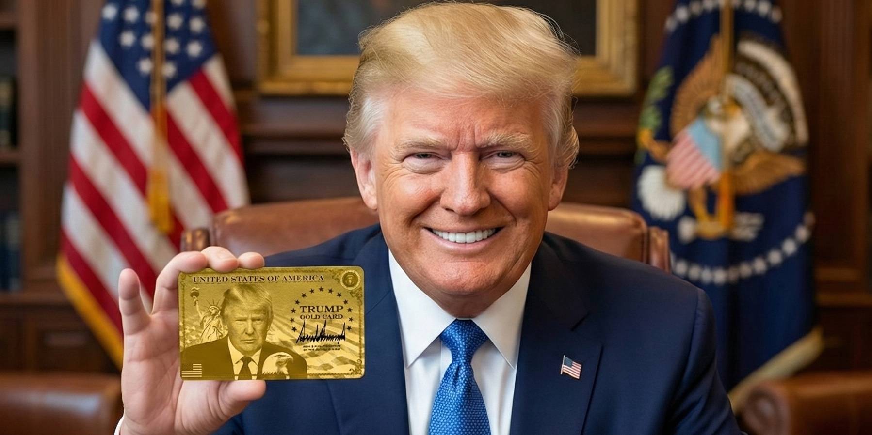 Trump affirme avoir vendu pour plus de 1,3 milliard de dollars de « Gold Cards » en une semaine