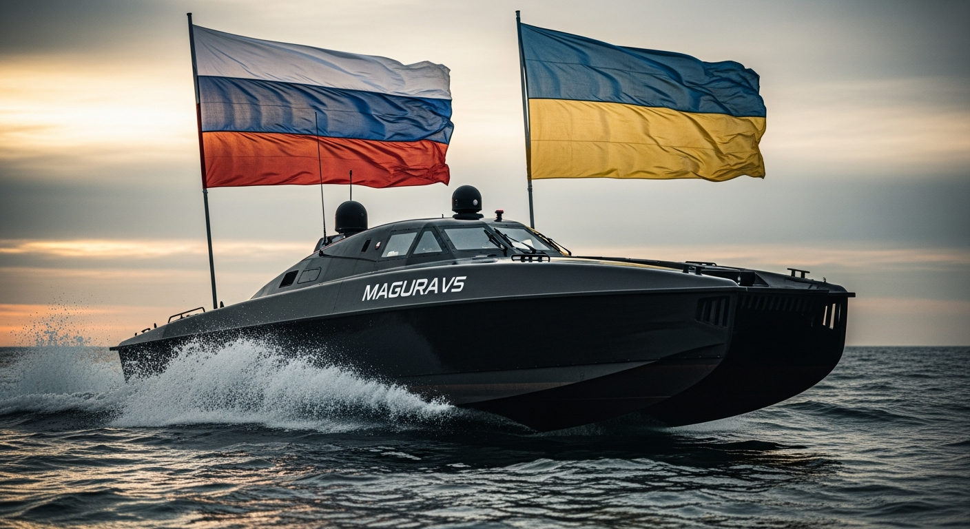 Drones marins ukrainiens : nouvelles frappes contre la flotte pétrolière russe en mer Noire