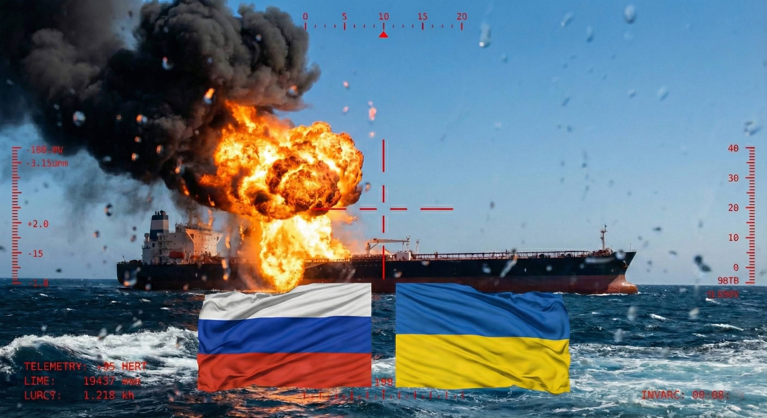 L’Ukraine s’attaque à la flotte fantôme russe de Poutine en mer Noire