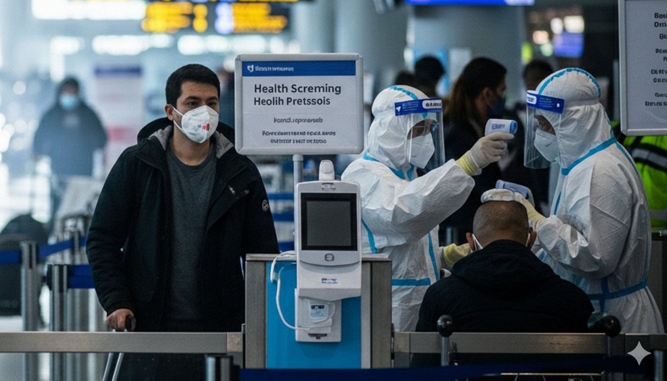 Un virus mortel incurable se propage : les aéroports réactivent des mesures dignes du COVID