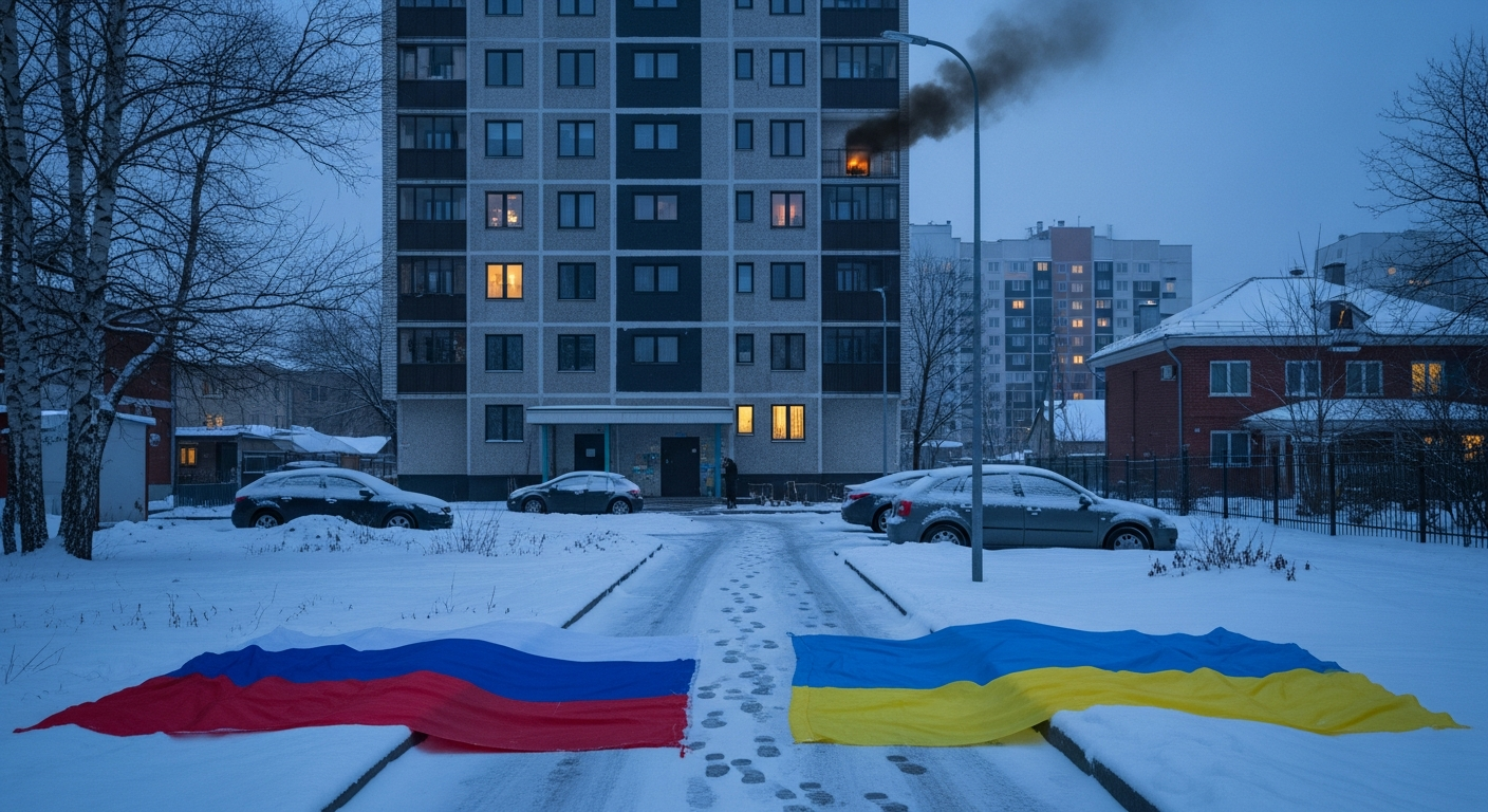 Cette nuit, la Russie en flammes — 129 drones ukrainiens frappent le cœur de l’empire