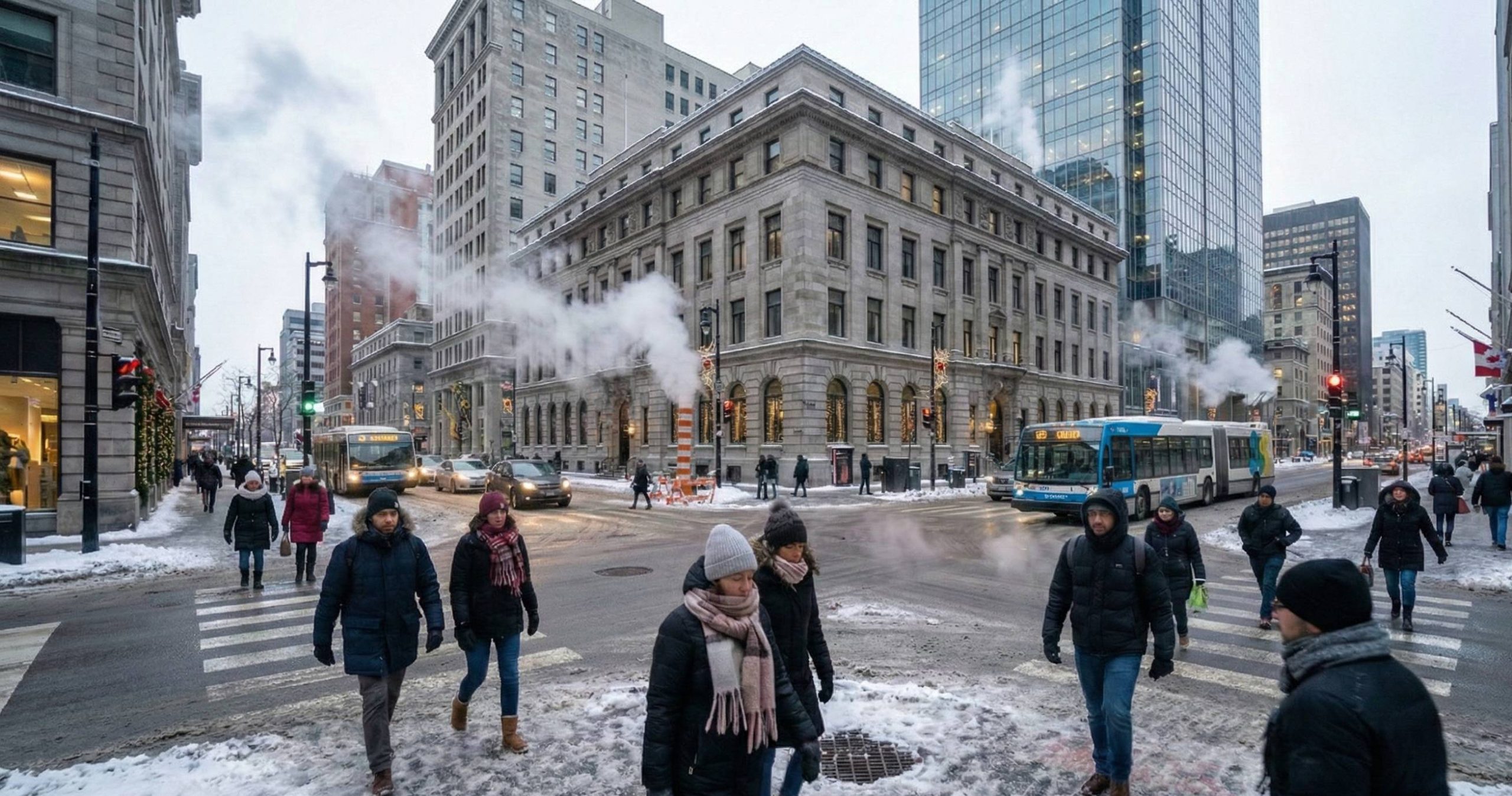 Montréal se prépare à une vague de froid intense, avec des températures pouvant atteindre -30 °C