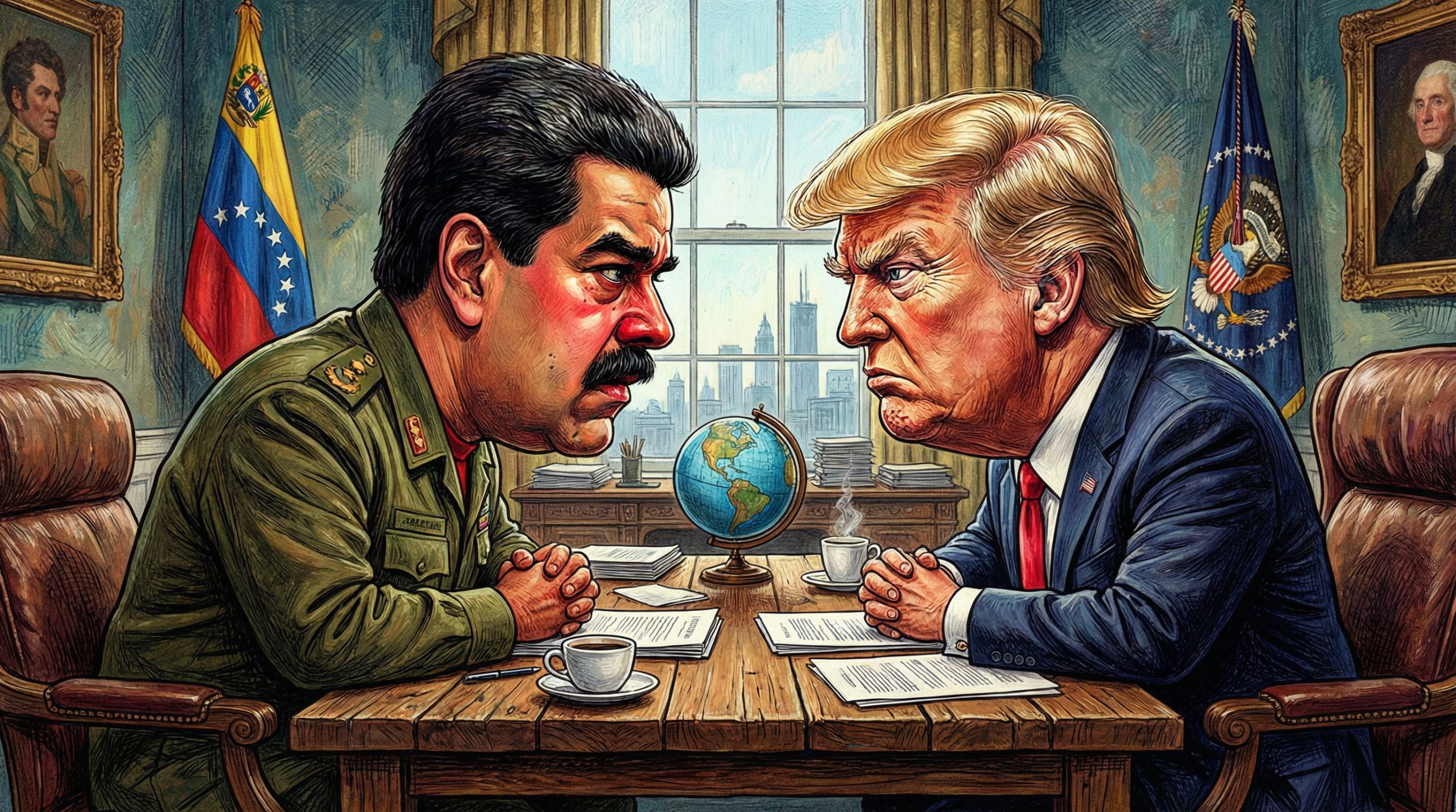 Maduro souffle le chaud et le froid : silence sur l'attaque, mais porte ouverte à Trump