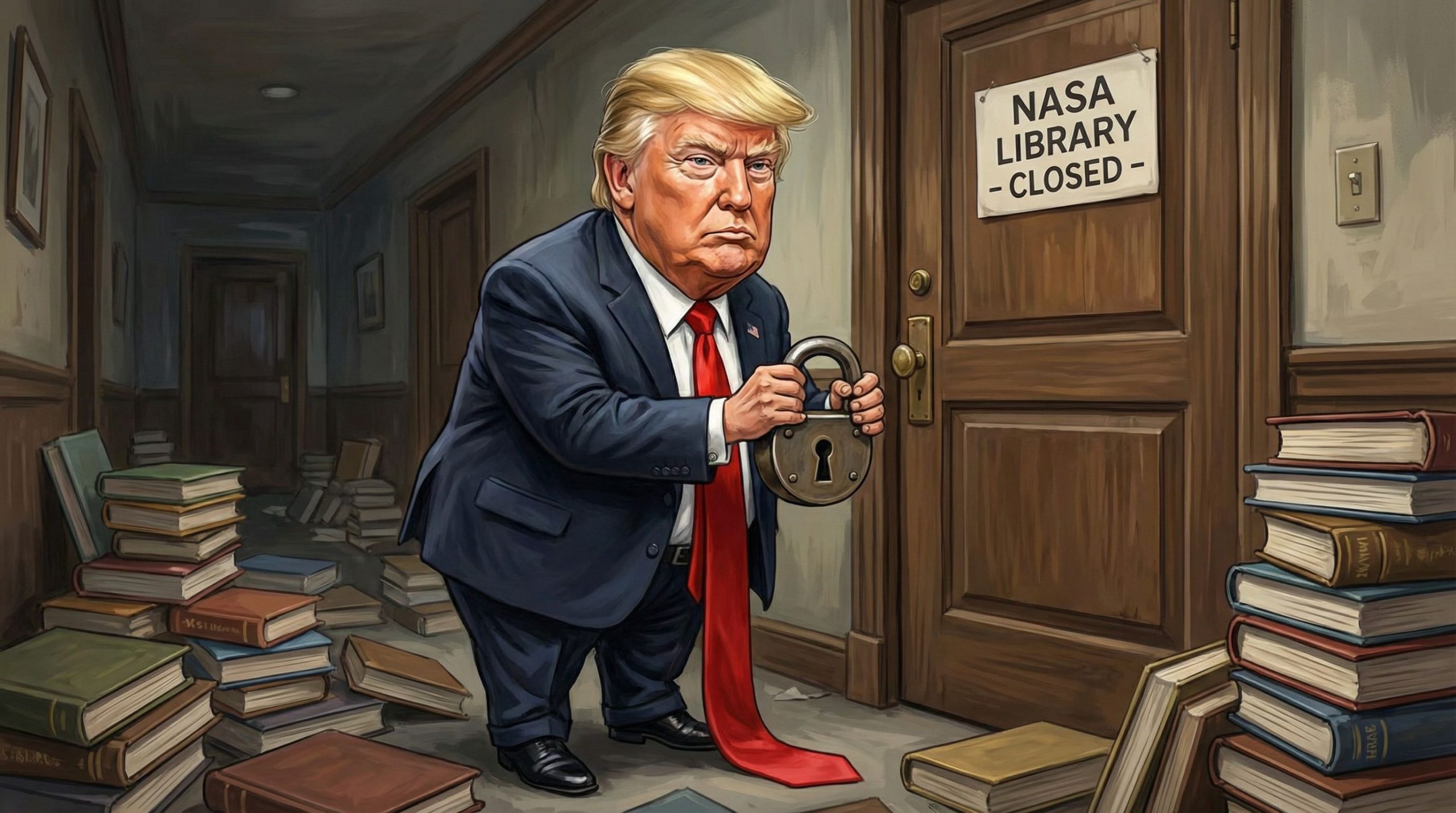 Fermeture définitive de la plus grande bibliothèque de la NASA : une décision qui fait débat