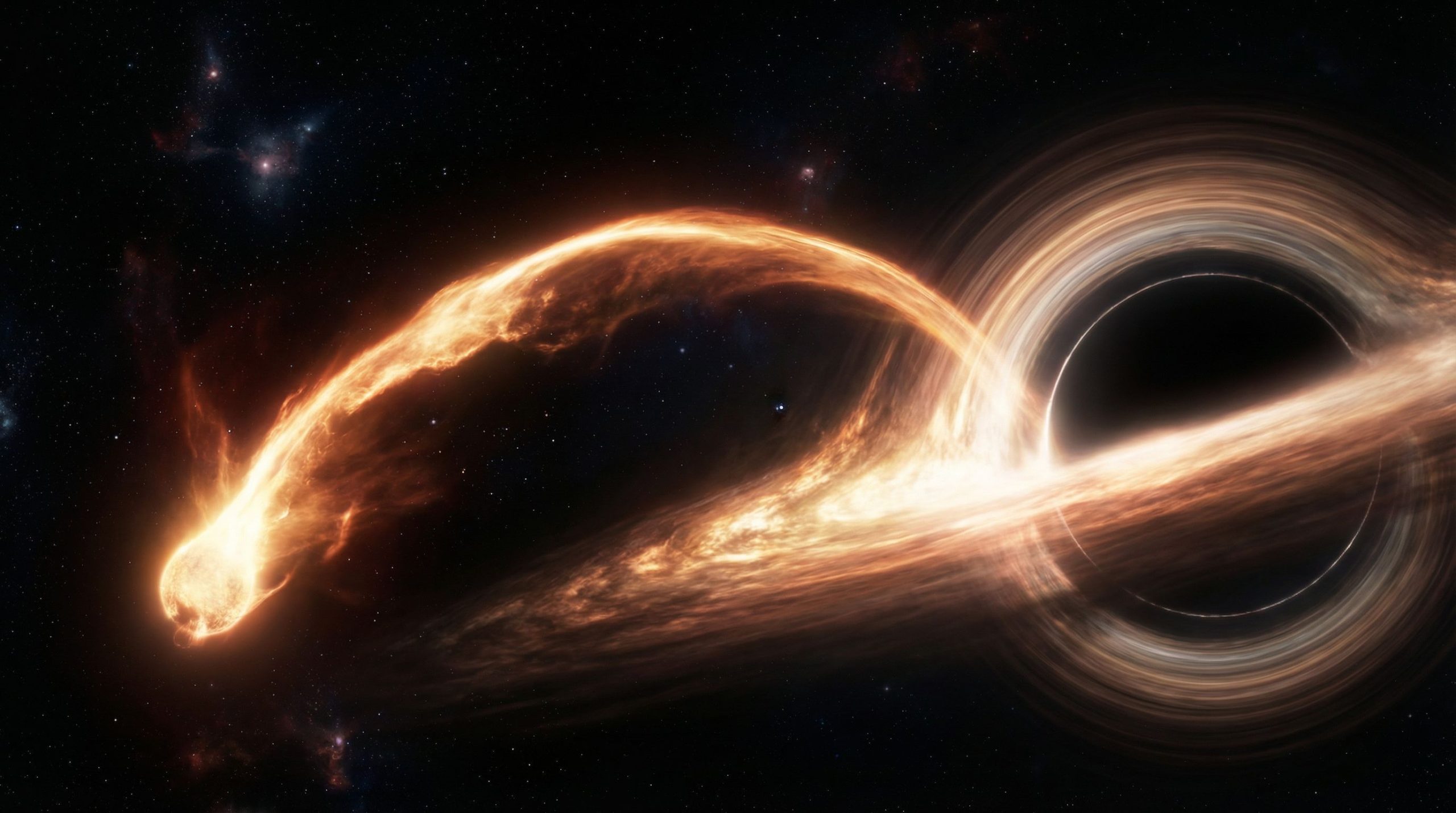 La danse fatale d'une étoile confirme une vision d'Einstein