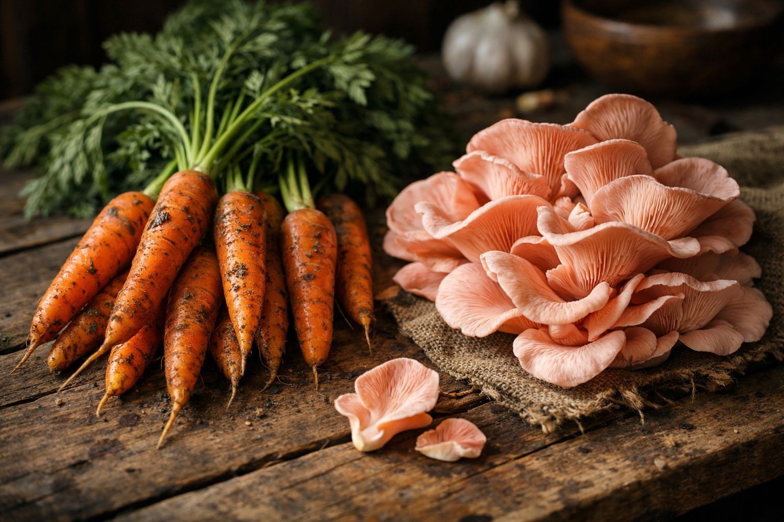 Des épluchures à l'assiette : quand les déchets de carottes inventent la viande de demain