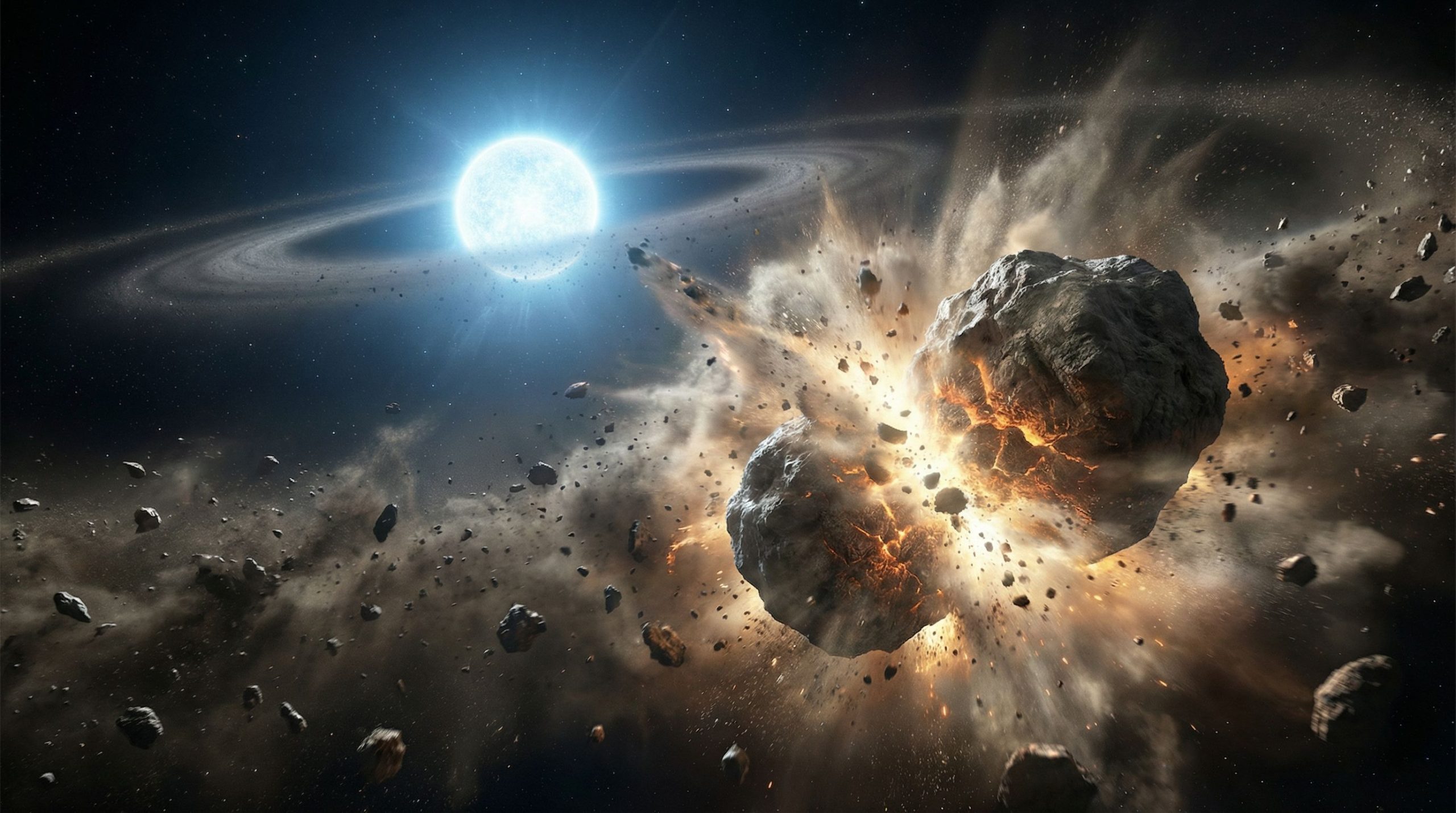 Une planète vient-elle de s'évaporer ? Hubble témoin d'un crash cosmique rarissime