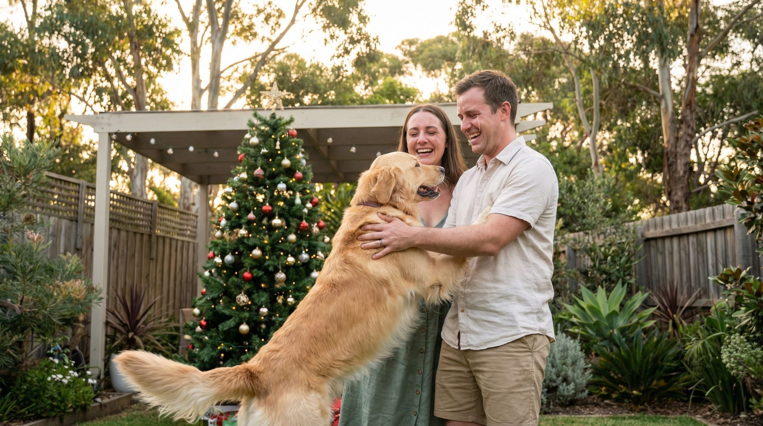 Un véritable miracle de Noël : après quatre ans d'absence, ce chien retrouve sa famille en Australie