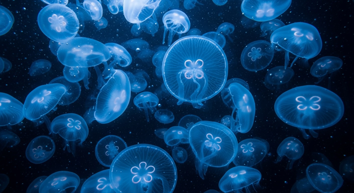 Les méduses et les anémones : ces dormeuses insoupçonnées qui nous ressemblent étrangement