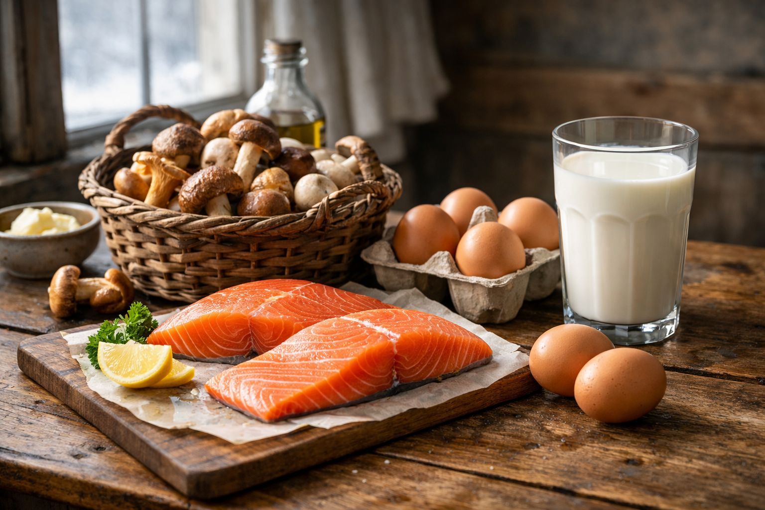 Les 10 alliés alimentaires riches en vitamine D pour traverser l'hiver en pleine forme