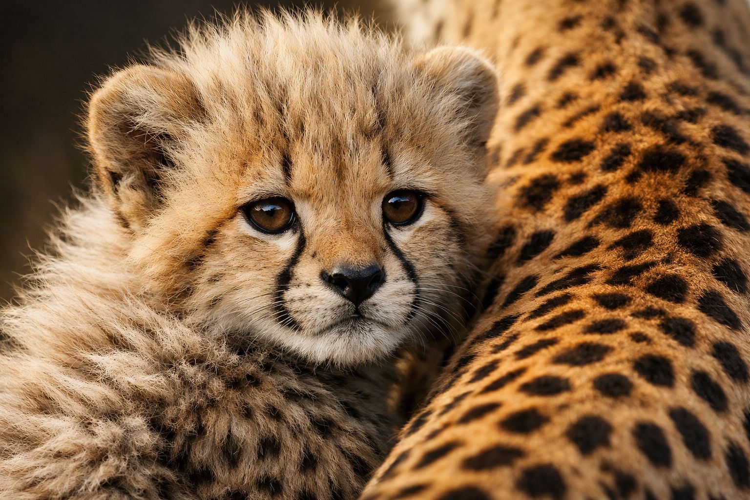 Pourquoi les bébés guépards ne ressemblent-ils pas à leur mère ? Ce curieux déguisement qui pourrait leur sauver la vie