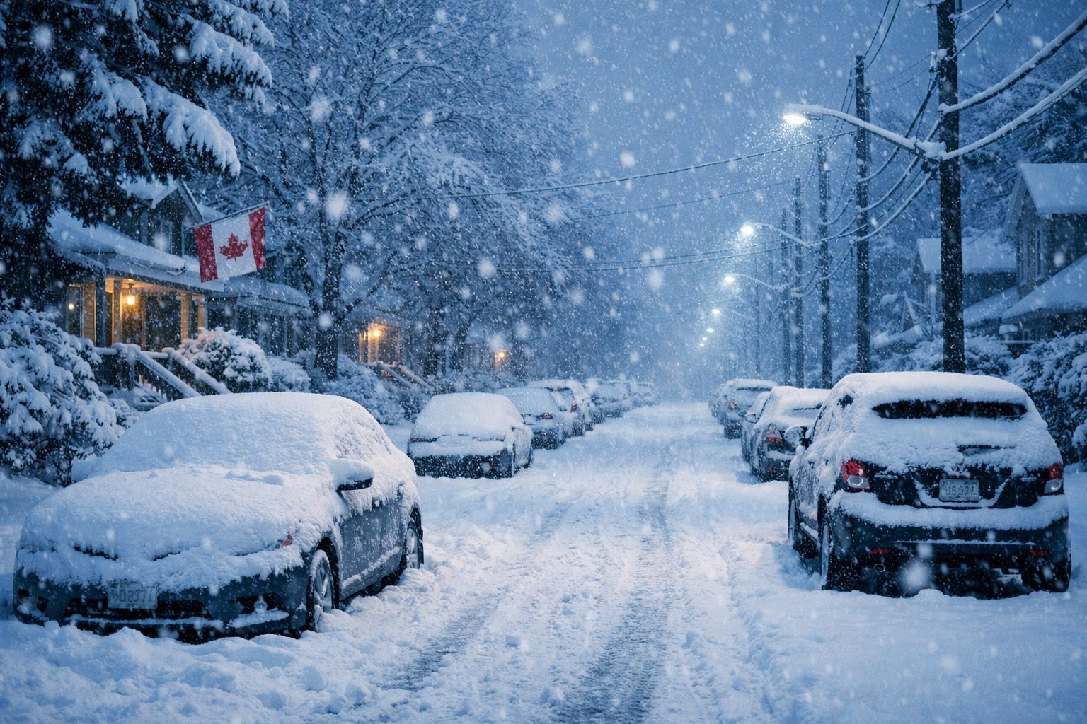 Sortez vos pelles : neige, grésil et verglas s&rsquo;invitent au Québec et dans les Maritimes ce week-end