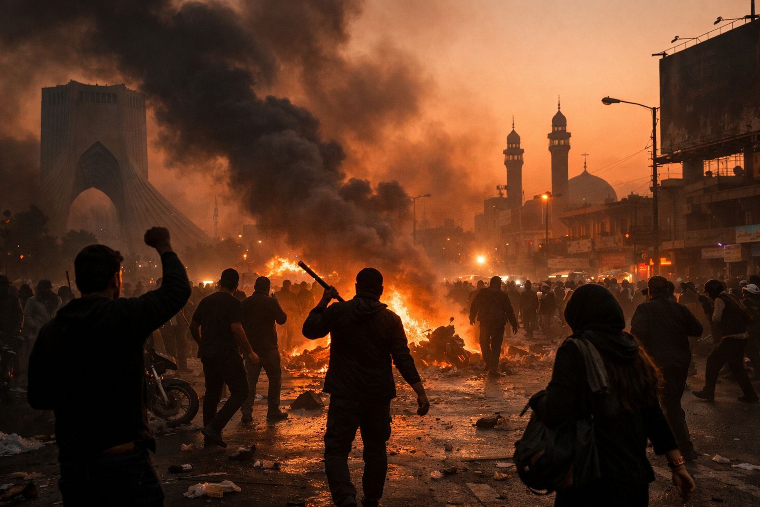 Téhéran au bord du gouffre : Entre massacre, coupures d&rsquo;internet et le poker diplomatique de Trump