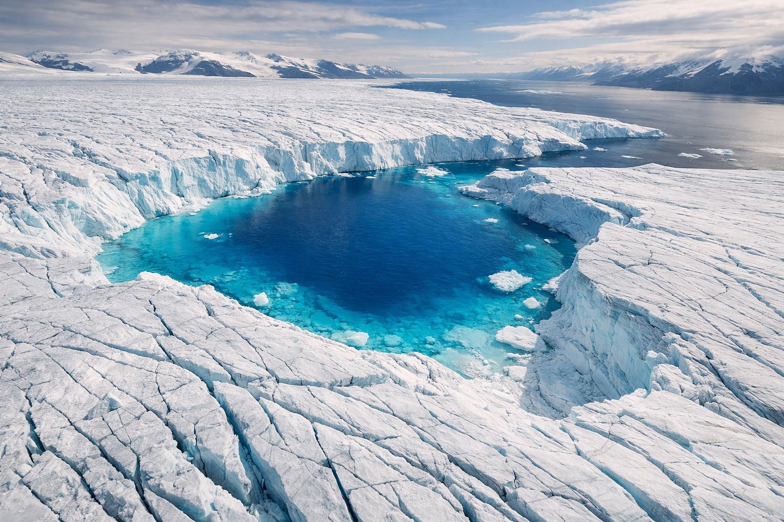 Groenland : Le glacier 79°N se fracture en direct, un phénomène inquiétant