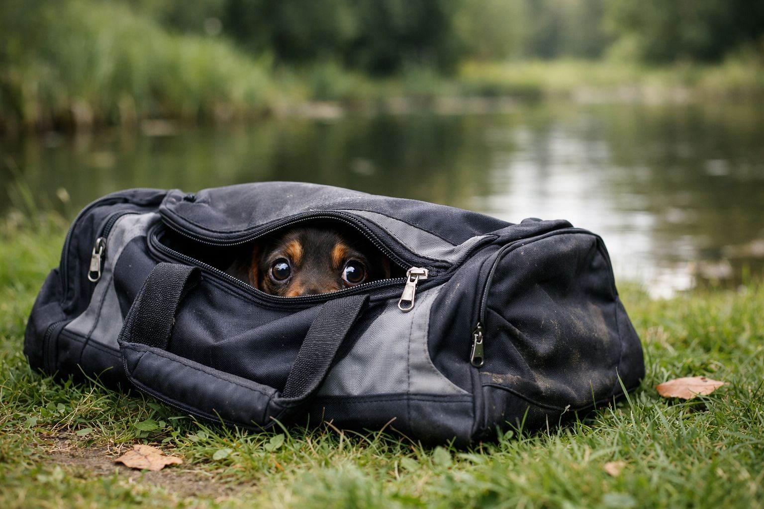 5 chiots retrouvés enfermés dans un sac de sport à Brétigny-sur-Orge : une enquête ouverte