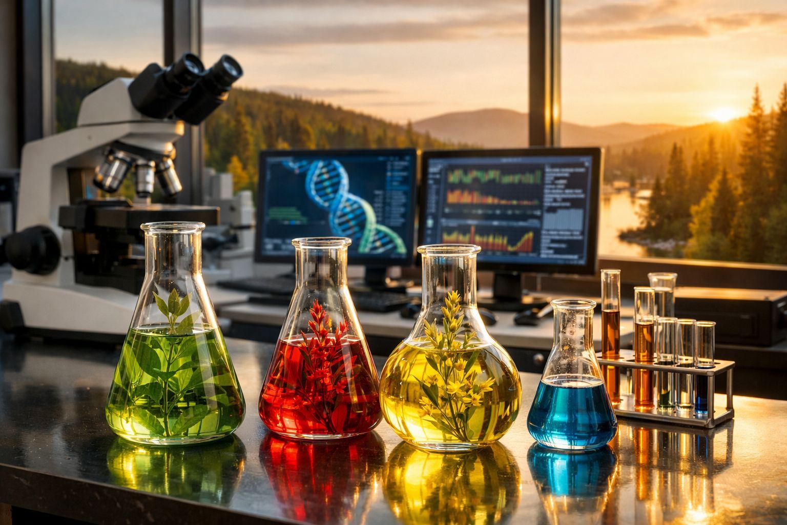 Au Saguenay, une alliance scientifique unique transforme la forêt et les gènes en remèdes