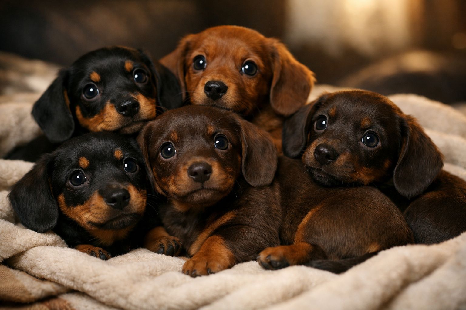 Adoption : Un immense élan de cœur pour ces chiots Teckel sauvés