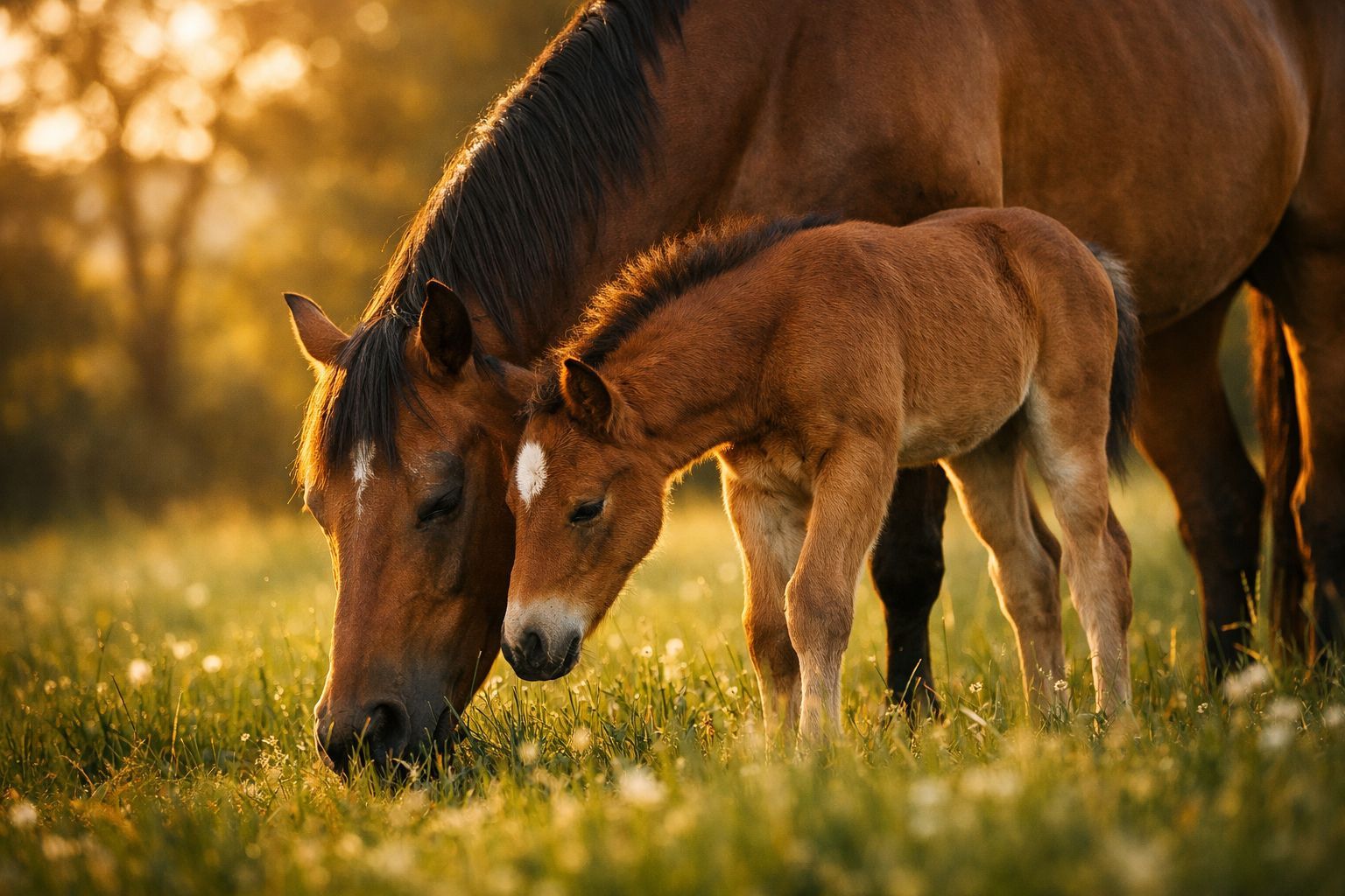Le lien maternel chez le cheval : une clé insoupçonnée pour un cerveau plus performant et une meilleure vie sociale