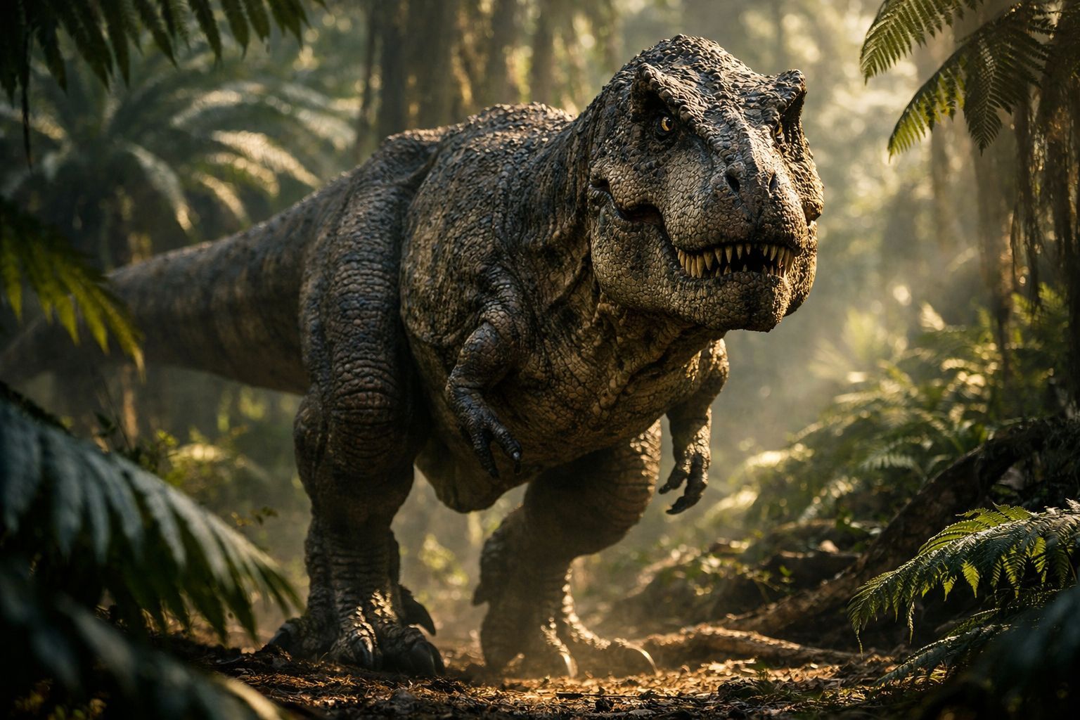 Le tyrannosaure prenait son temps : 40 ans de croissance pour devenir un géant