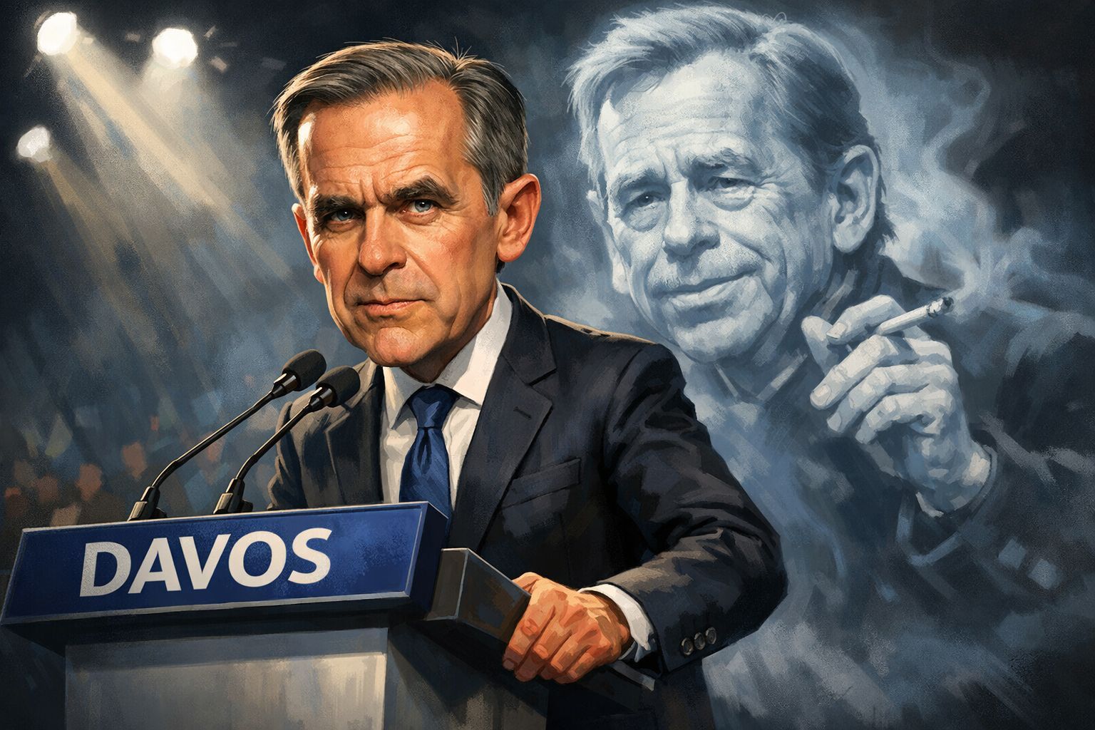Le courage de dire non : quand Mark Carney convoque l’esprit de Václav Havel à Davos