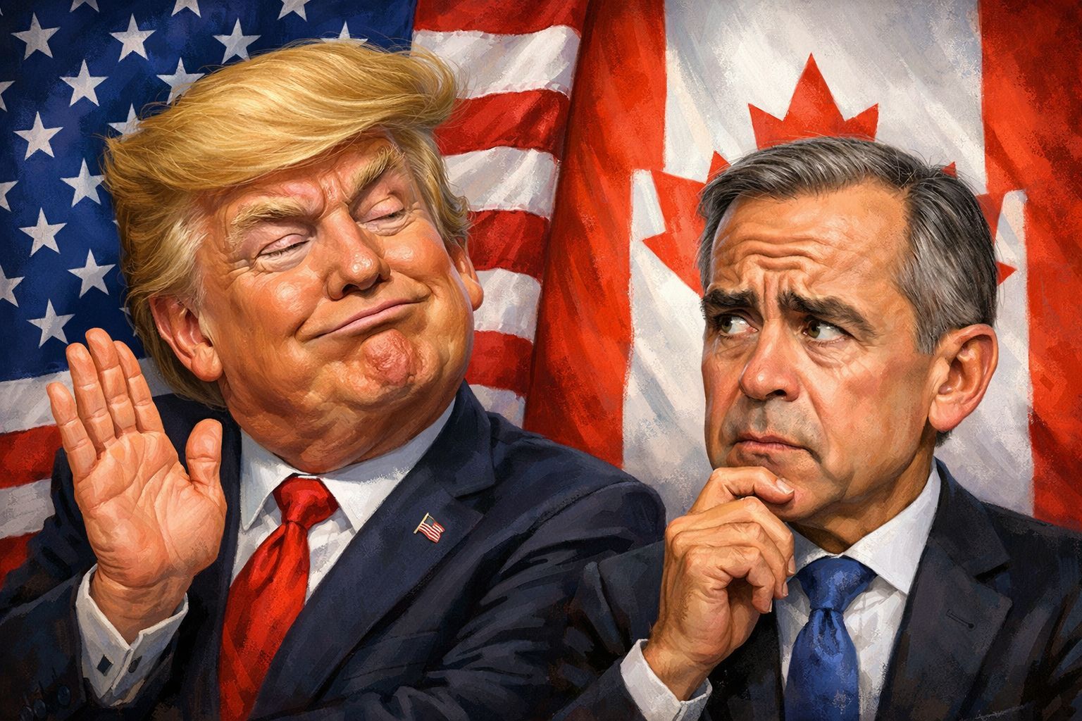 Tensions au sommet : Trump retire son invitation à Carney sur fond de discorde