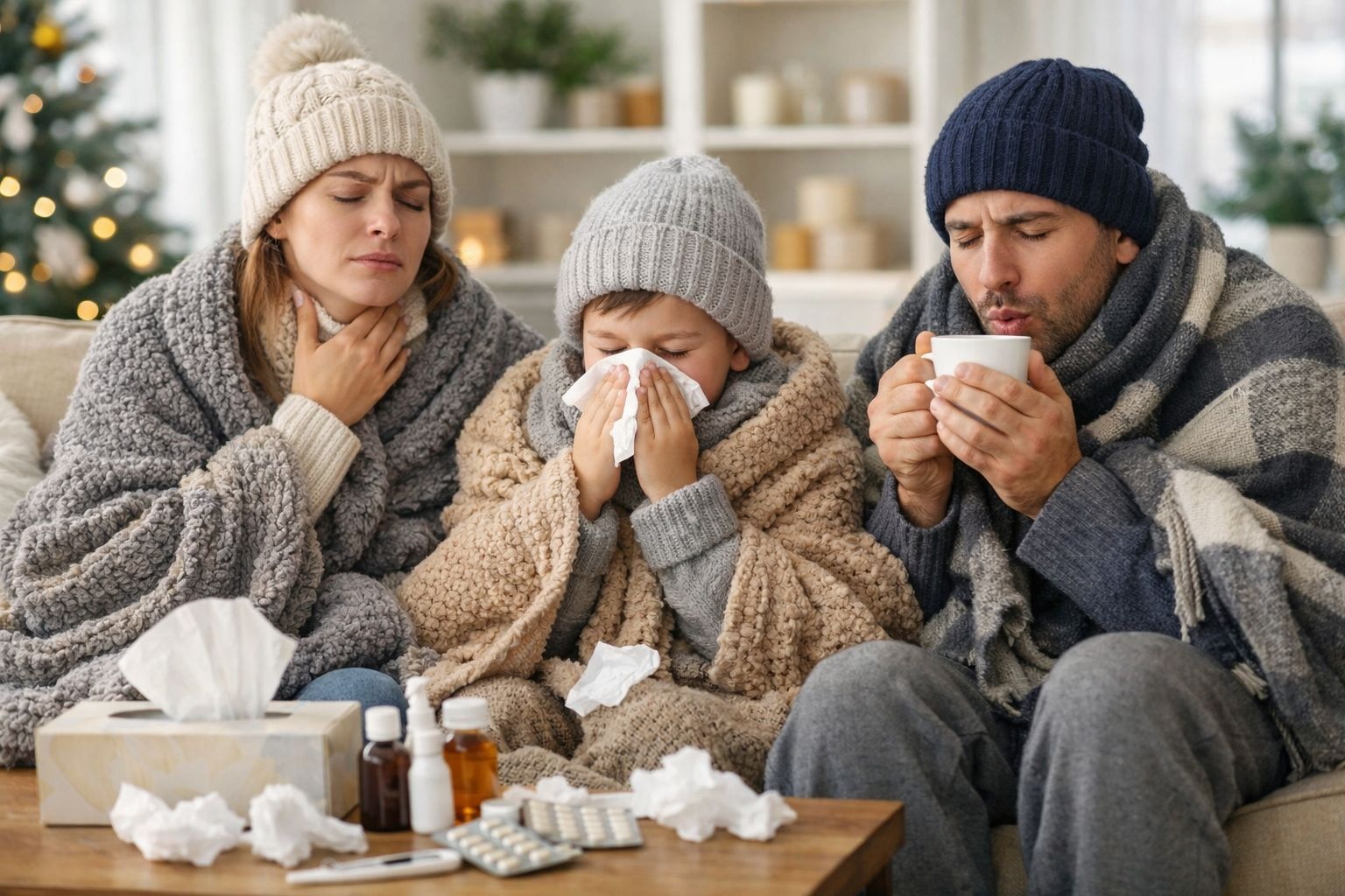 Hiver et virus : pourquoi tombe-t-on vraiment malade quand le thermomètre chute ?