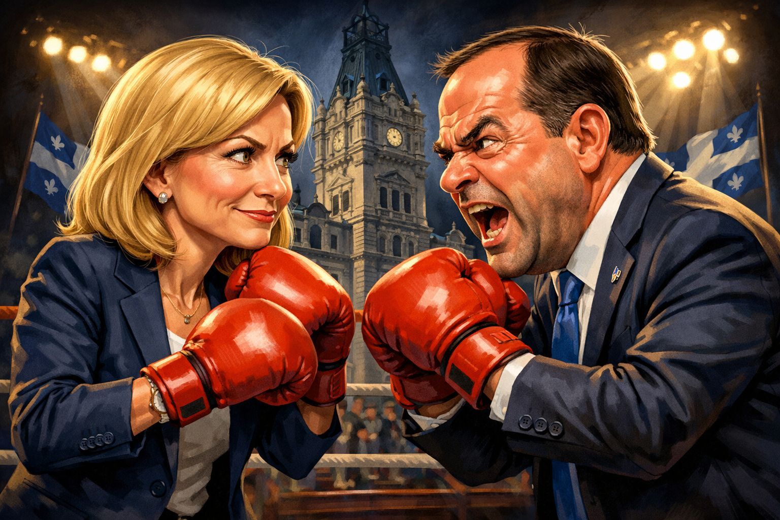 Succession de François Legault : Fréchette contre Drainville, le duel au sommet pour l'âme de la CAQ