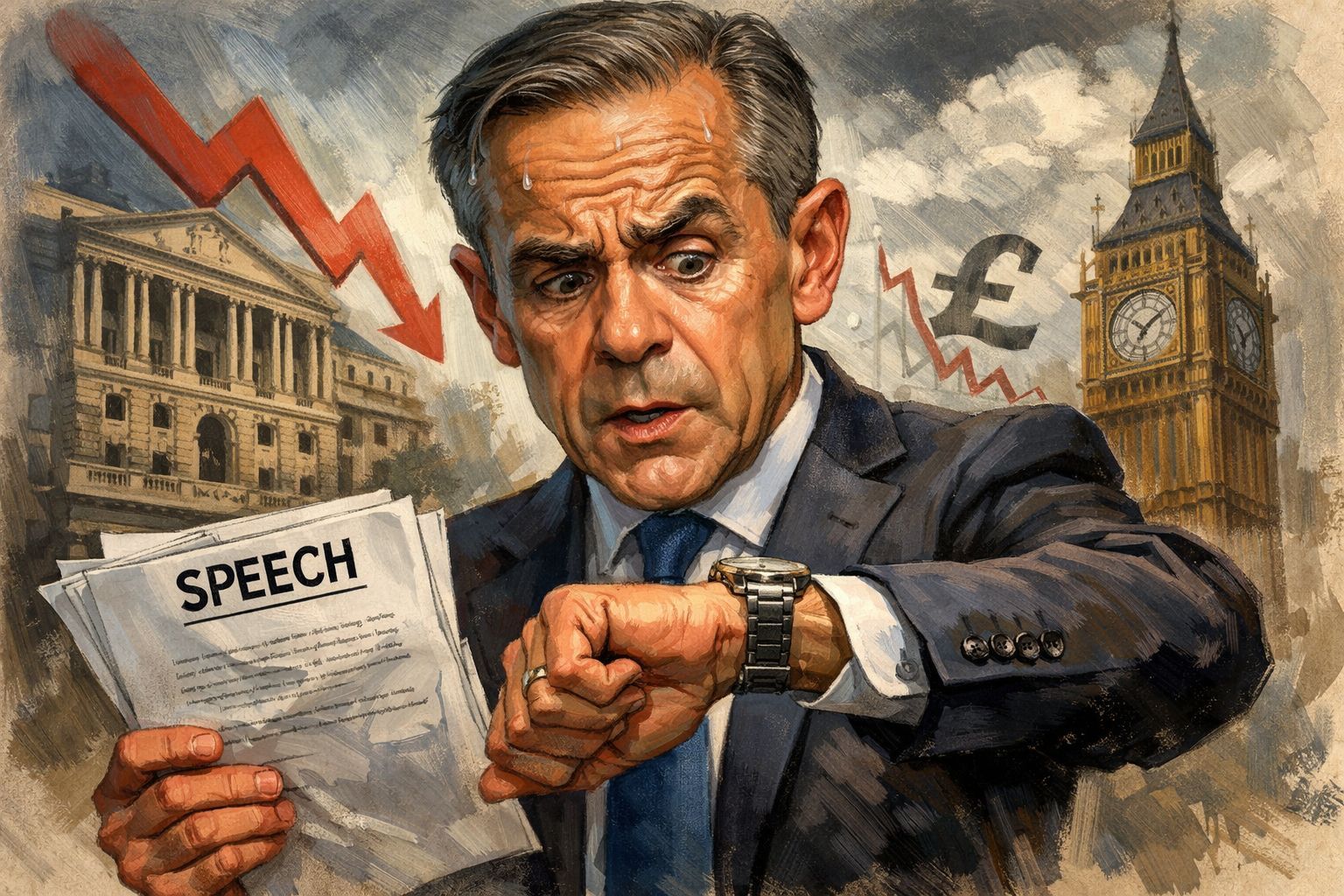 Une annulation surprise et un discours qui fait des vagues : Mark Carney quitte Québec en coup de vent