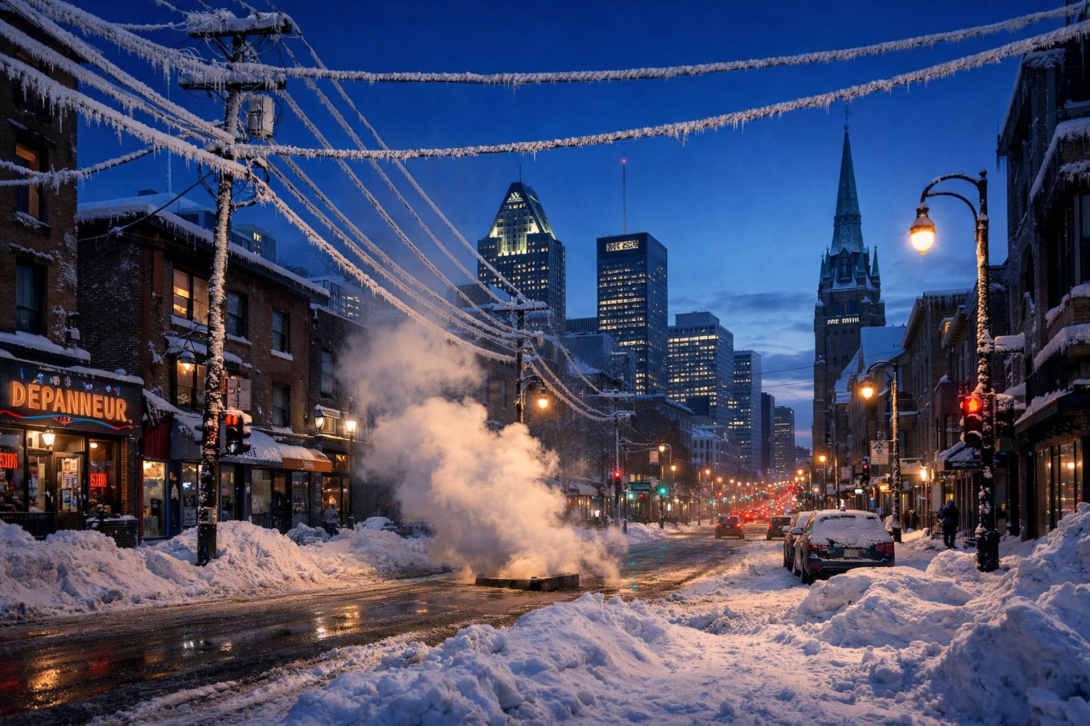 Froid polaire au Québec : record de consommation électrique, pannes et perturbations en cascade