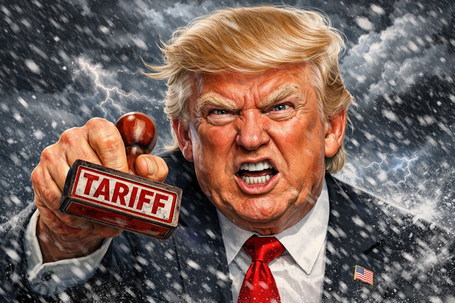 Trump menace de foudroyer le Canada avec 100 % de taxes en cas d'alliance avec la Chine