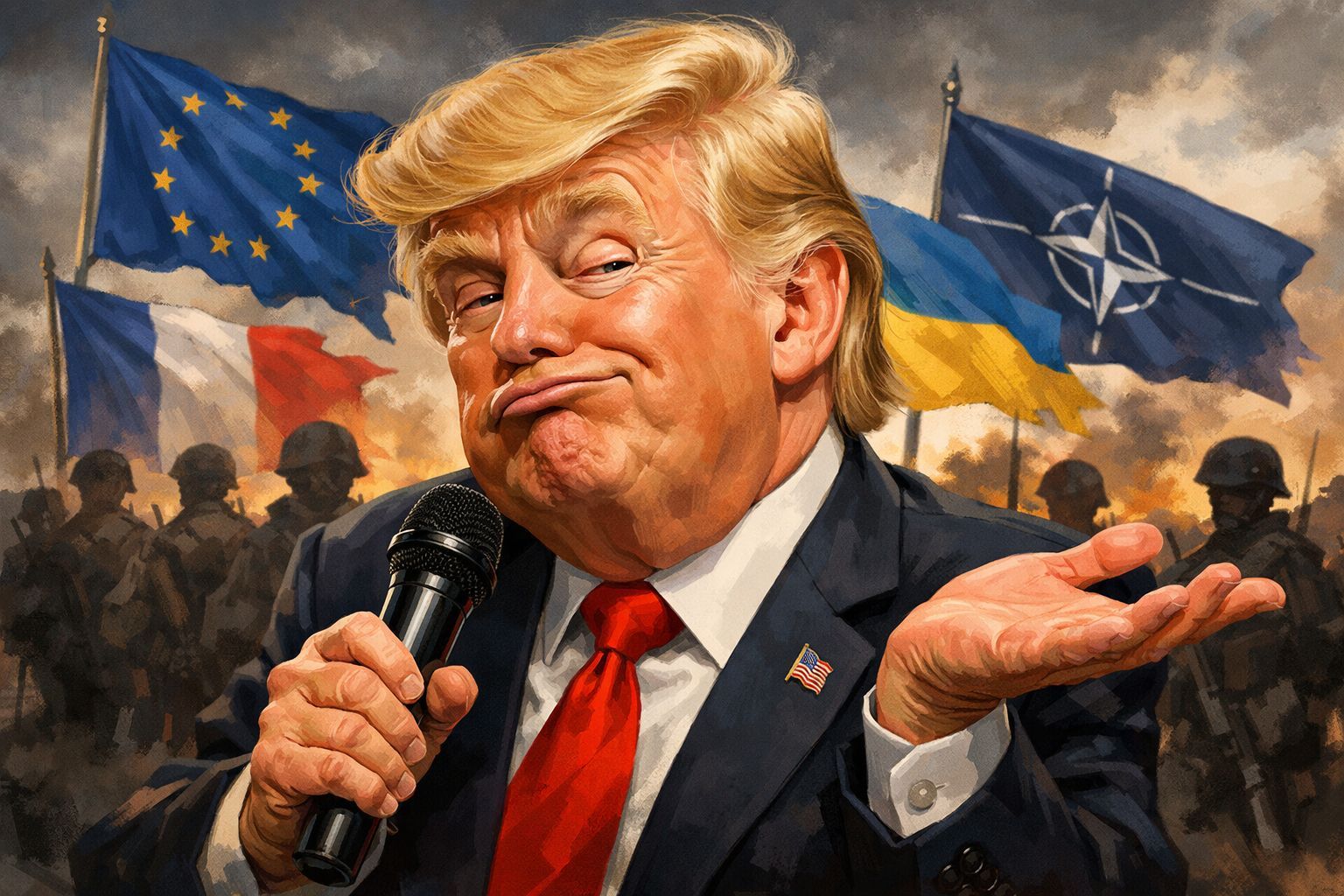 « Une trahison » : l'Europe indignée après les propos de Trump sur les soldats alliés