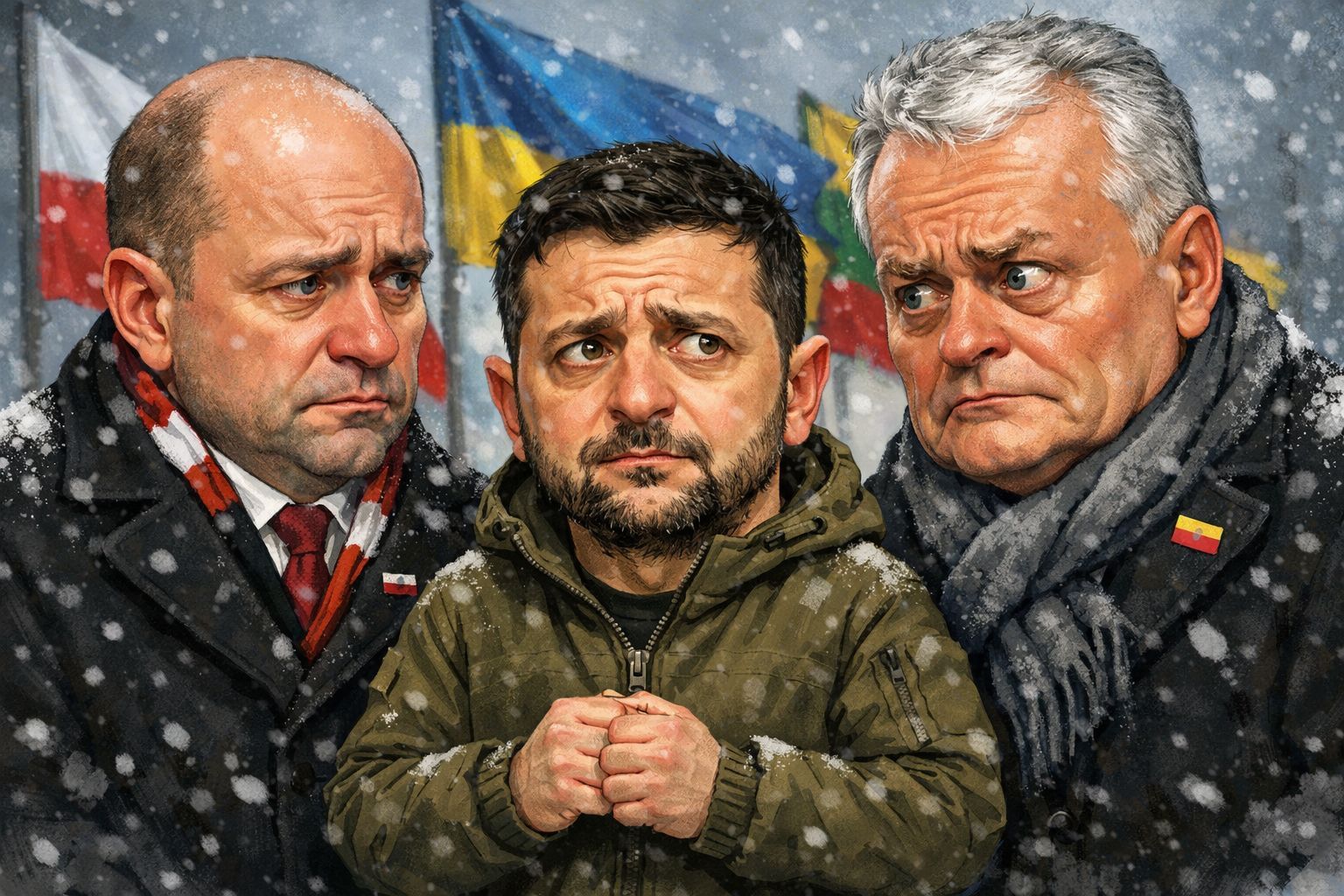 Cri d'alarme à Vilnius : Zelensky réclame des armes pour protéger un hiver glacial