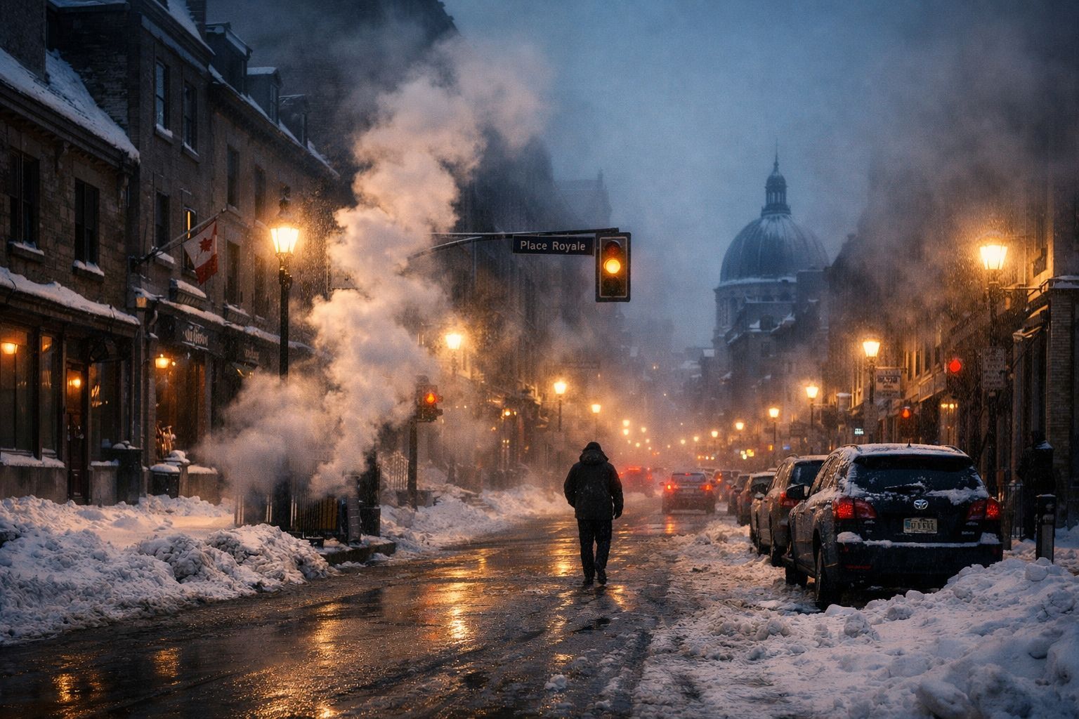 L'hiver montre les dents : un cocktail de froid polaire, de pannes et de vols annulés