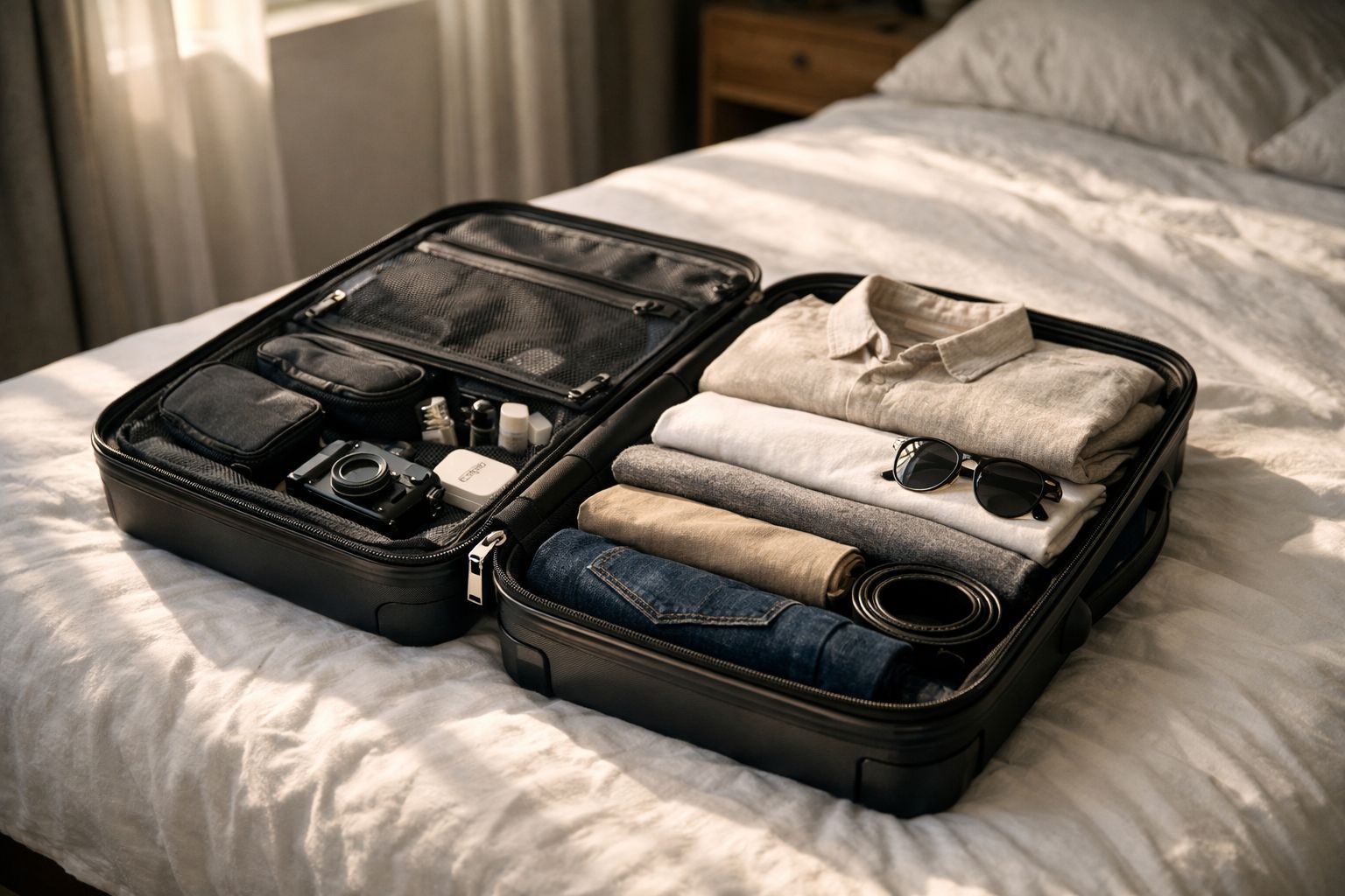 Valise cabine : la méthode '5-4-3-2-1' pour voyager léger sans sacrifier votre style