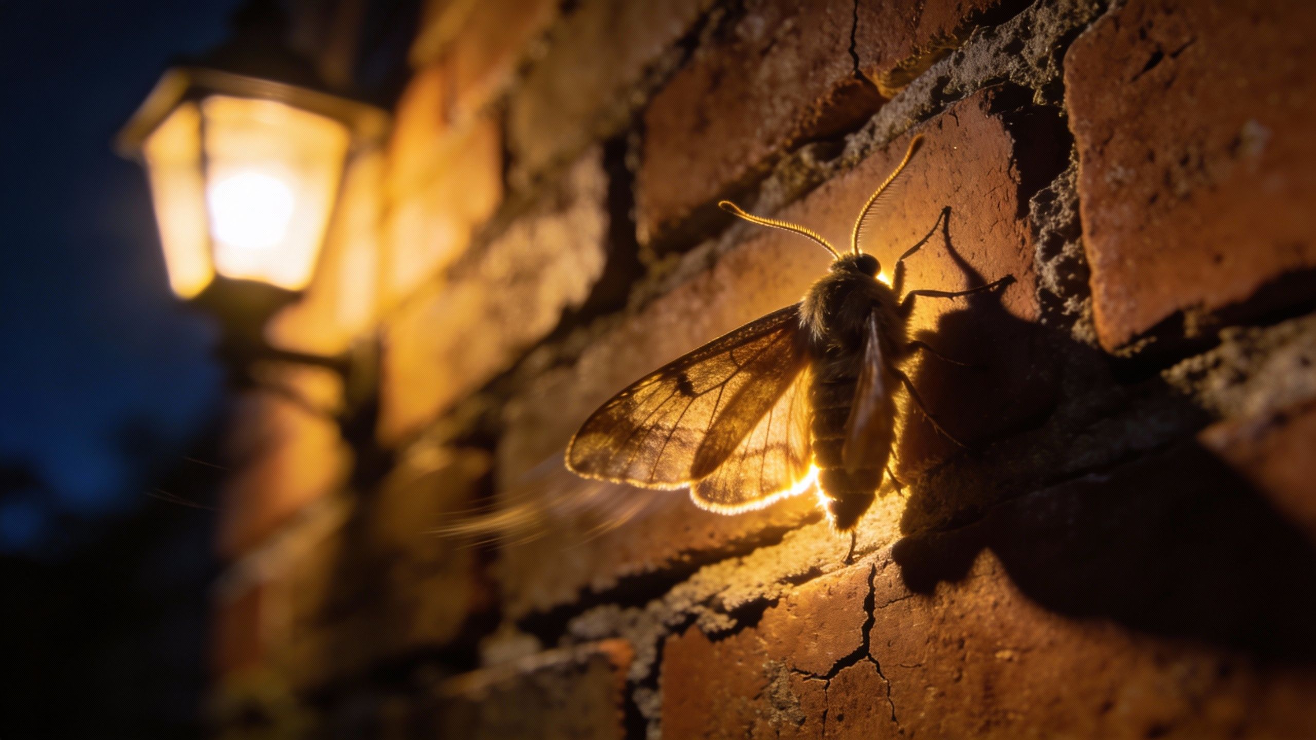 La lumière artificielle empêche les papillons de nuit de se déplacer normalement