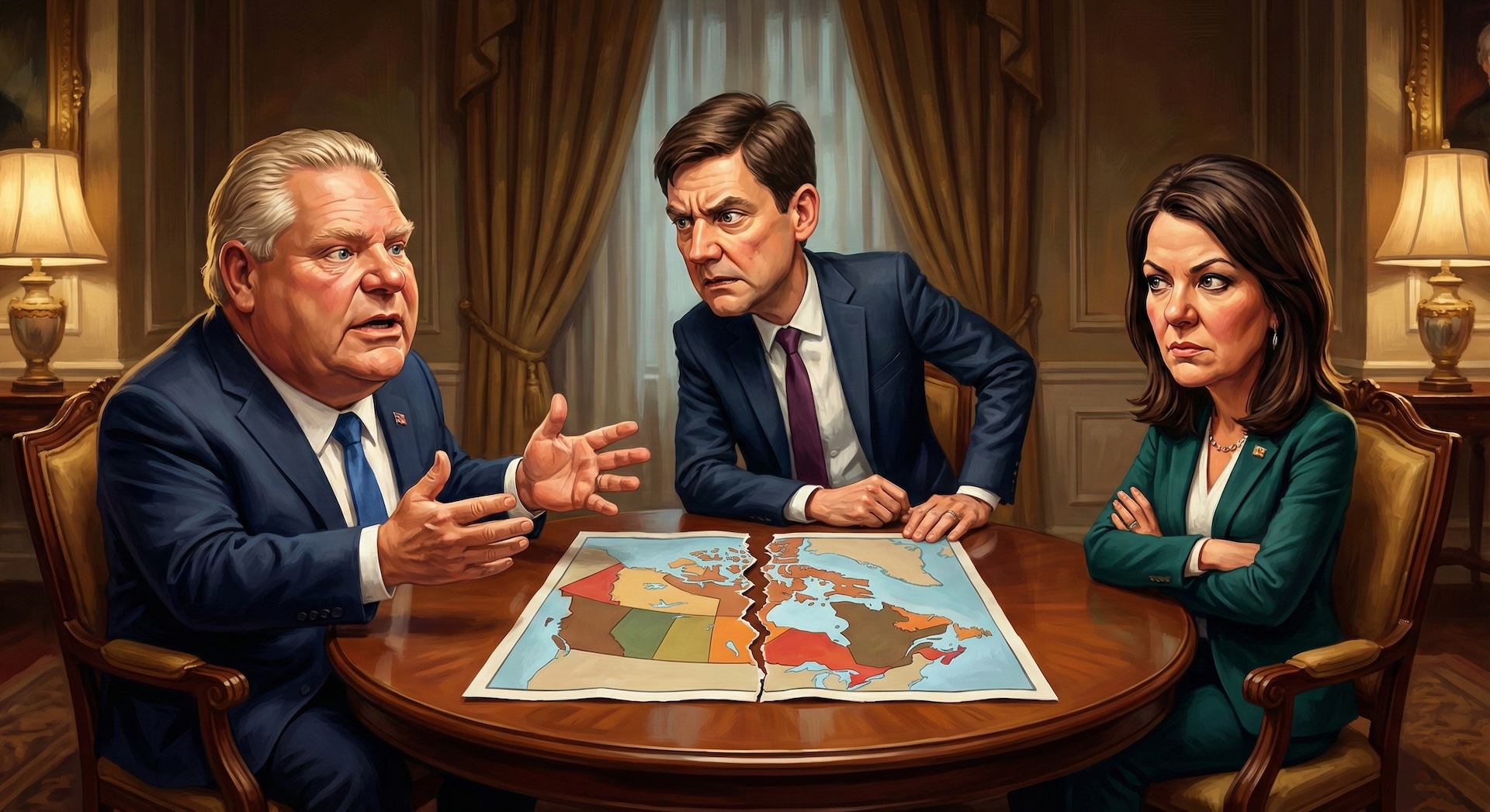 Vents de discorde à Ottawa : le spectre du séparatisme hante le Conseil de la fédération