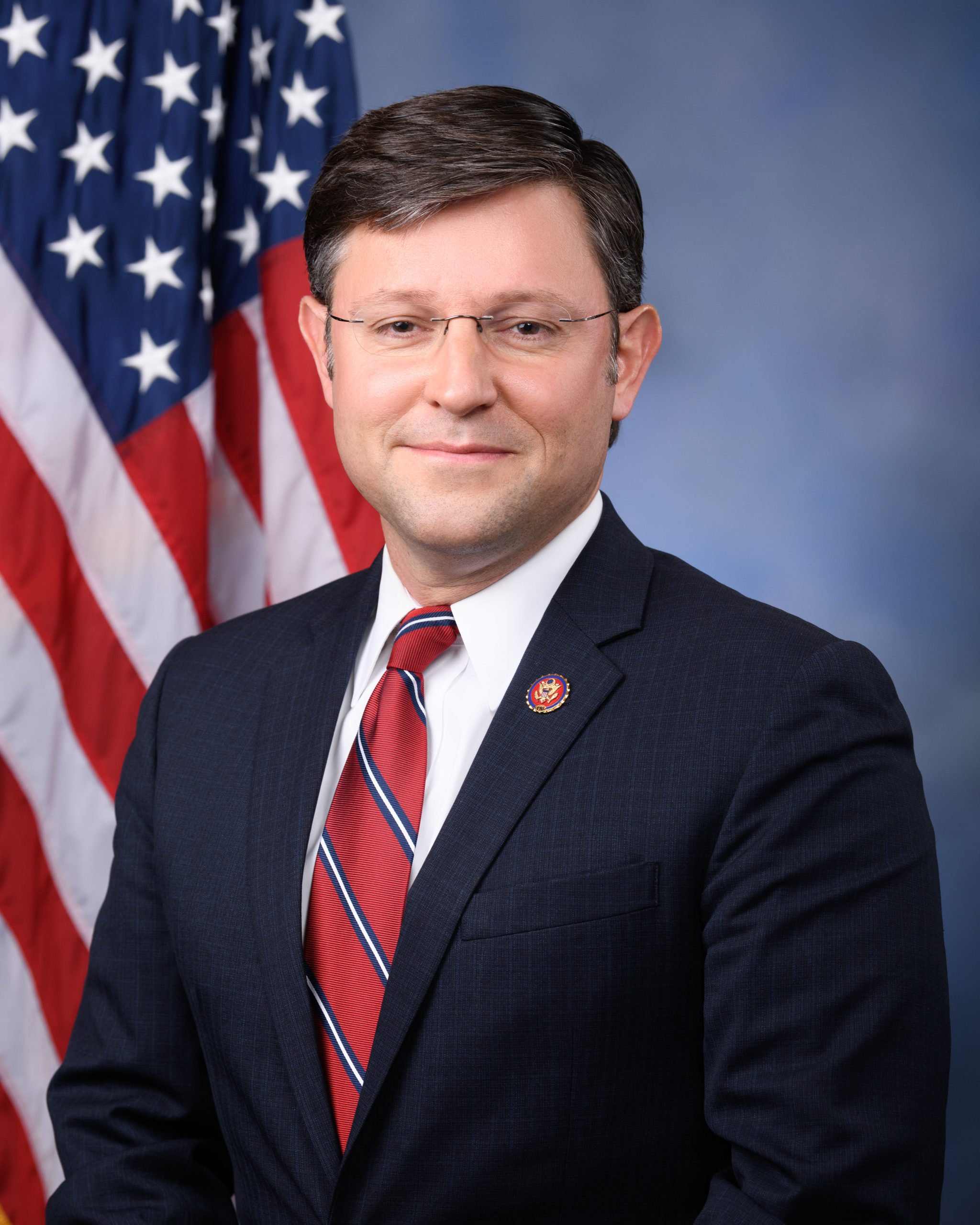 Mike Johnson, official portrait, 116th Congress.jpg