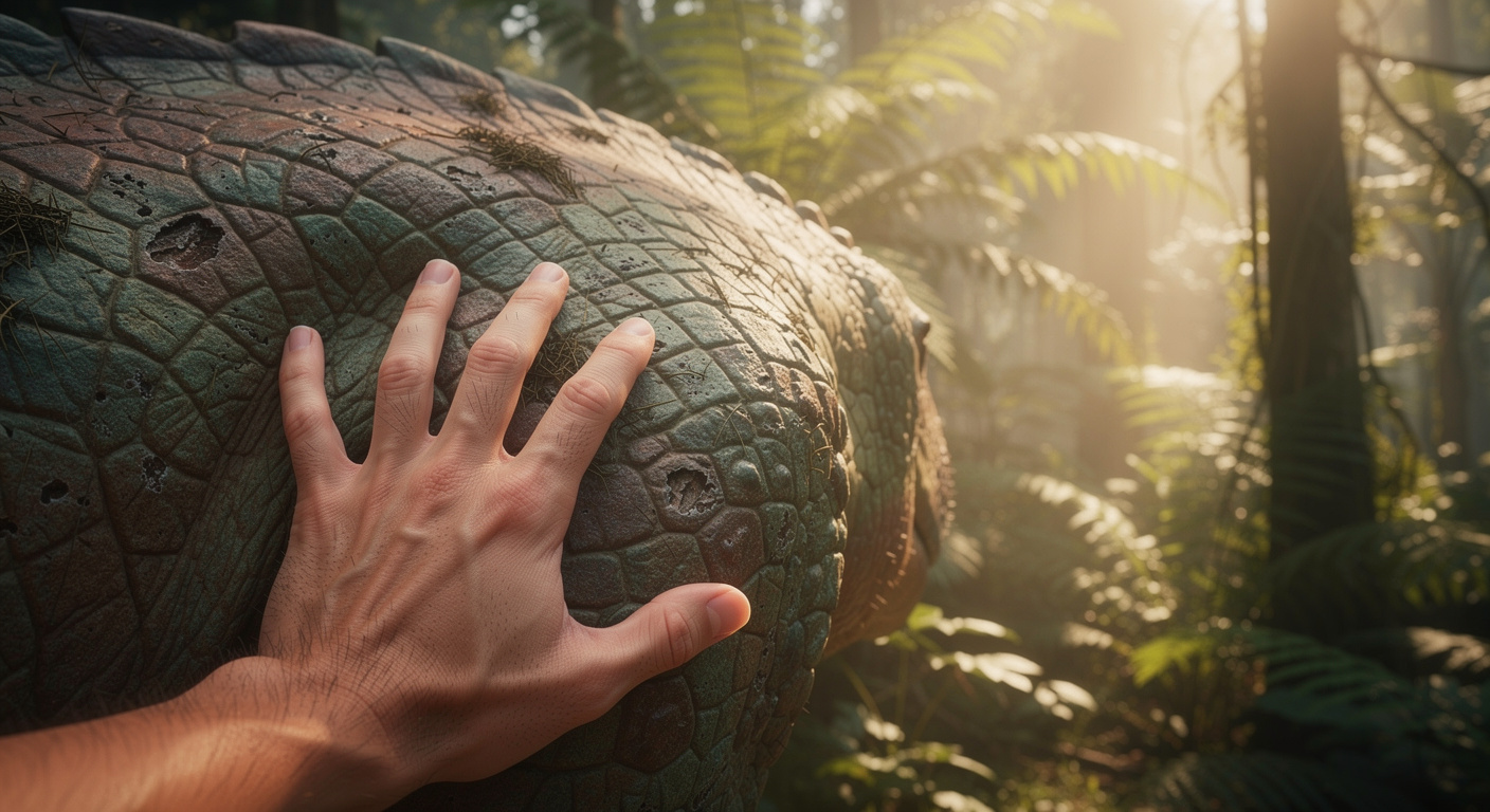 À quoi ressemblaient les dinosaures ? Nous avons posé la question à un spécialiste de leurs restes momifiés