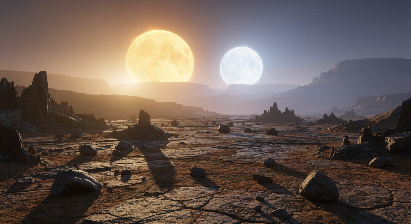 Pourquoi les planètes de type Tatooine sont rares ? La relativité générale explique pourquoi les systèmes binaires hébergent peu de planètes