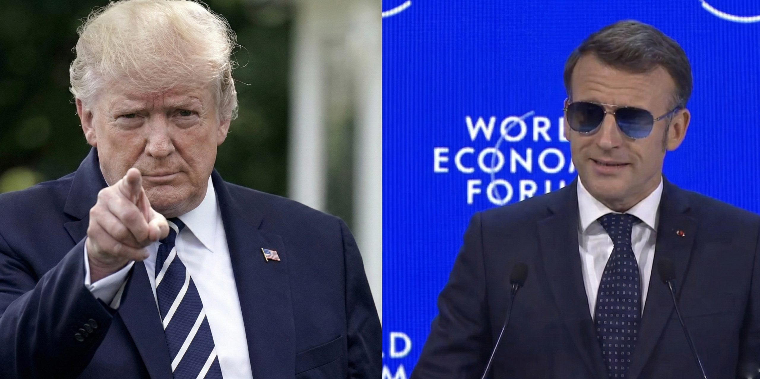 Trump explique pourquoi il a partagé le message privé de Macron avec le public 