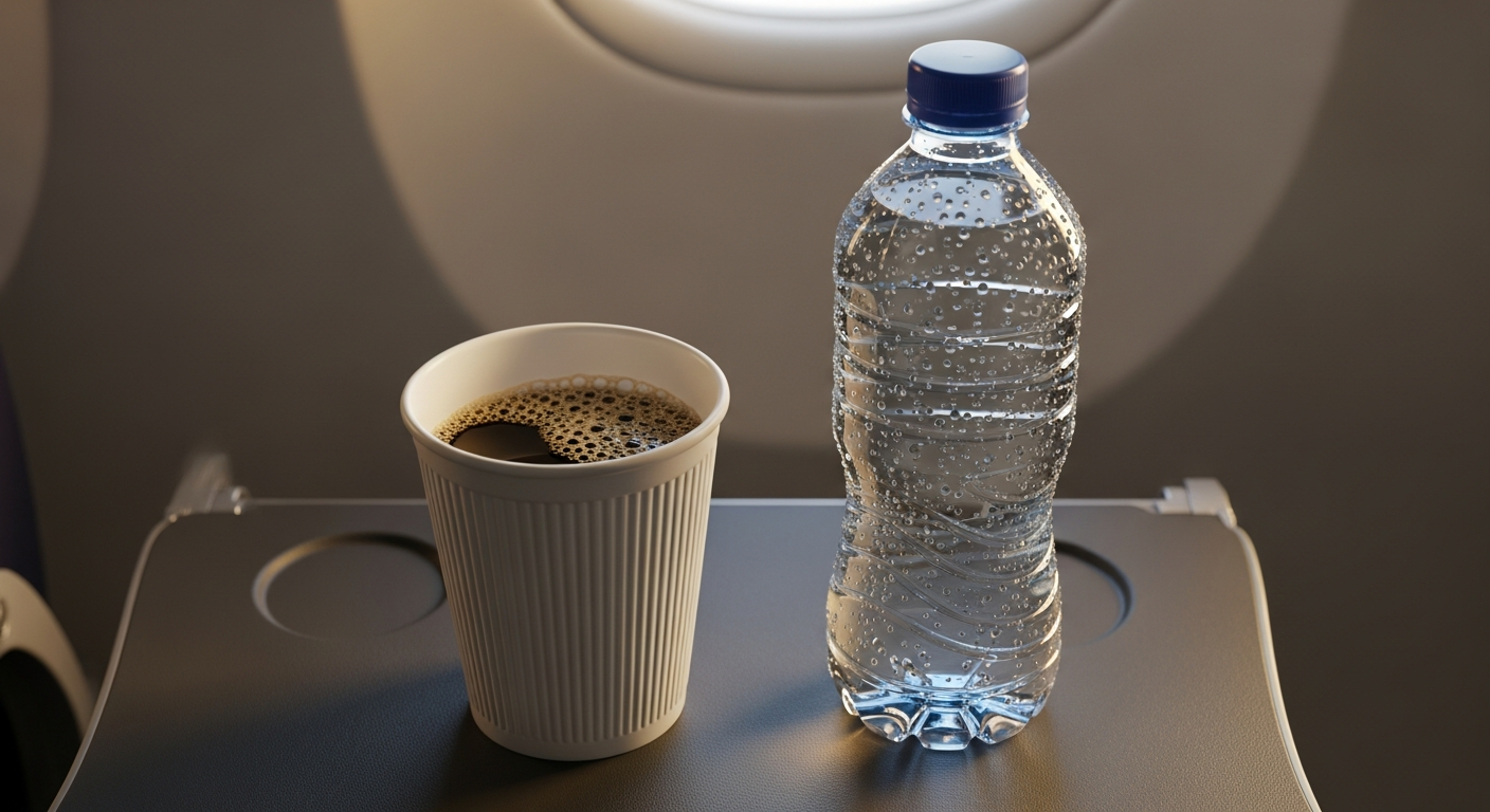 Vous pensez que le café en avion est sans danger ? Détrompez-vous, selon des chercheurs