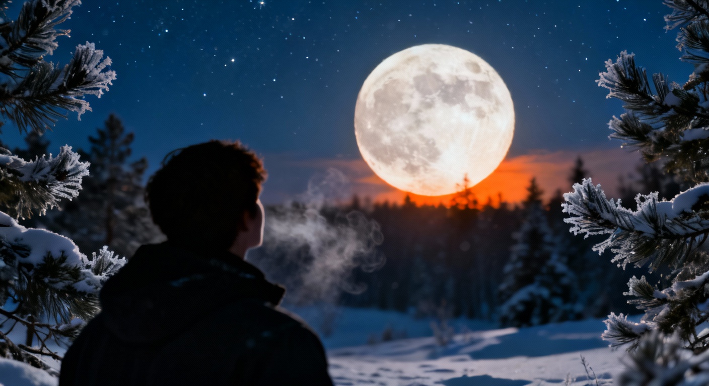 Lune de neige 2026 : quand observer la pleine lune de février