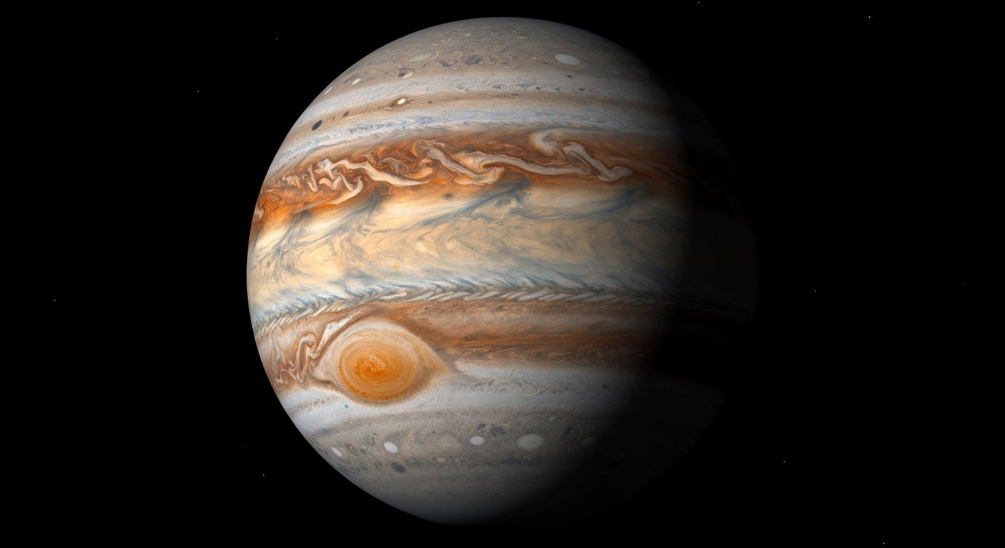 De nouveaux modèles révèlent ce qui se cache sous les nuages de Jupiter