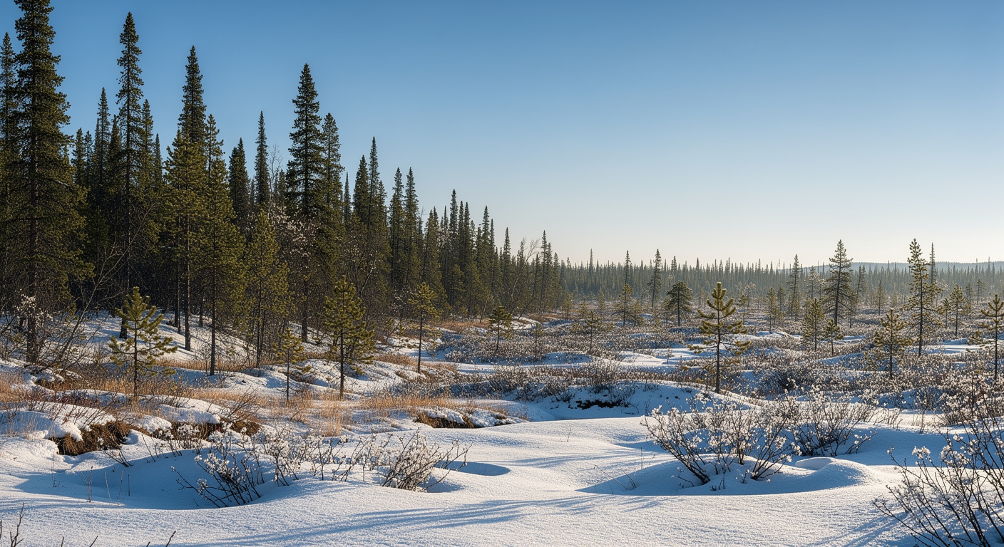 Et si la solution carbone du Canada se cachait à la lisière de la forêt boréale ?