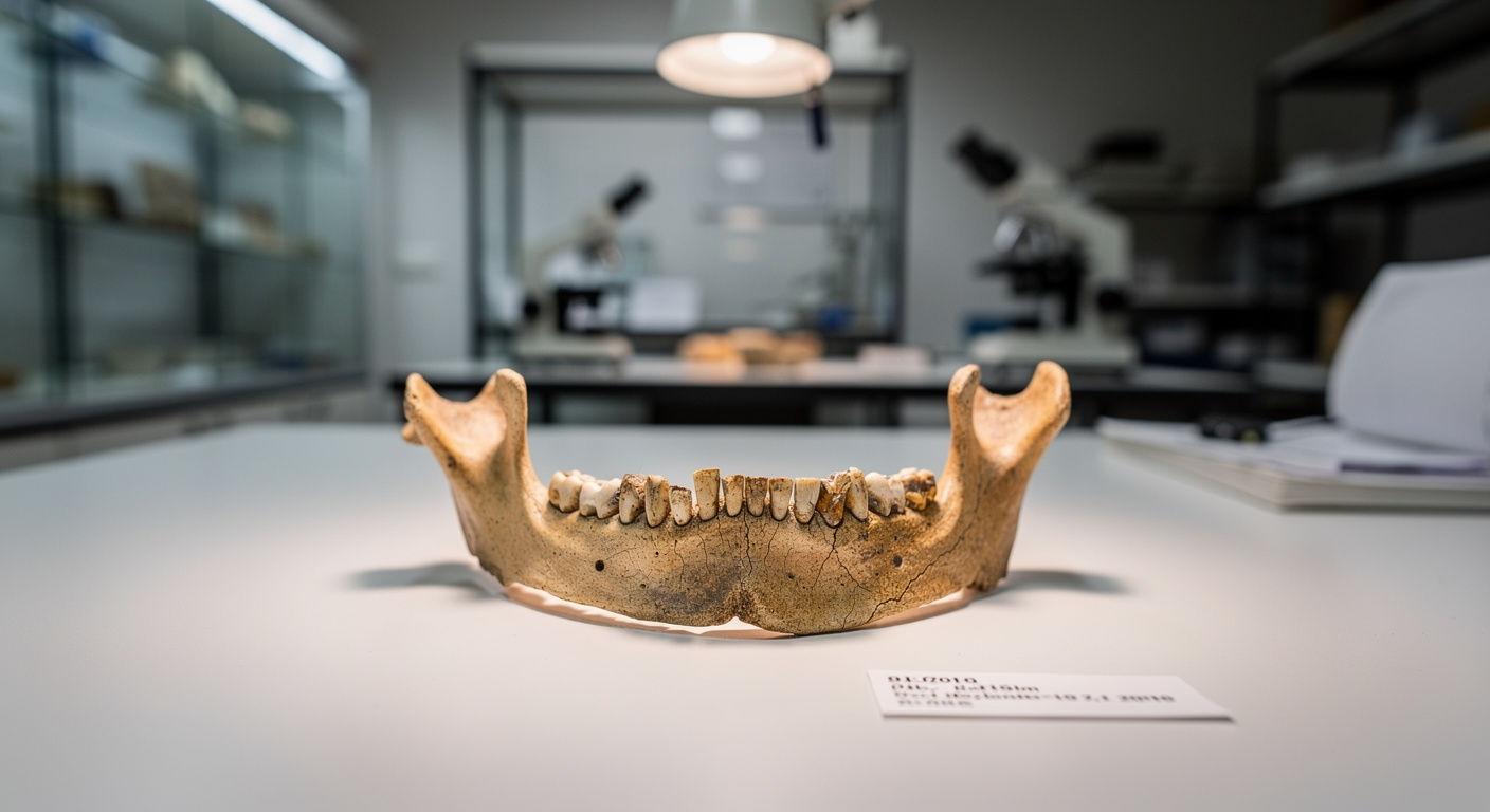 Une mâchoire vieille de 2,6 millions d’années bouleverse l’histoire de l’humanité