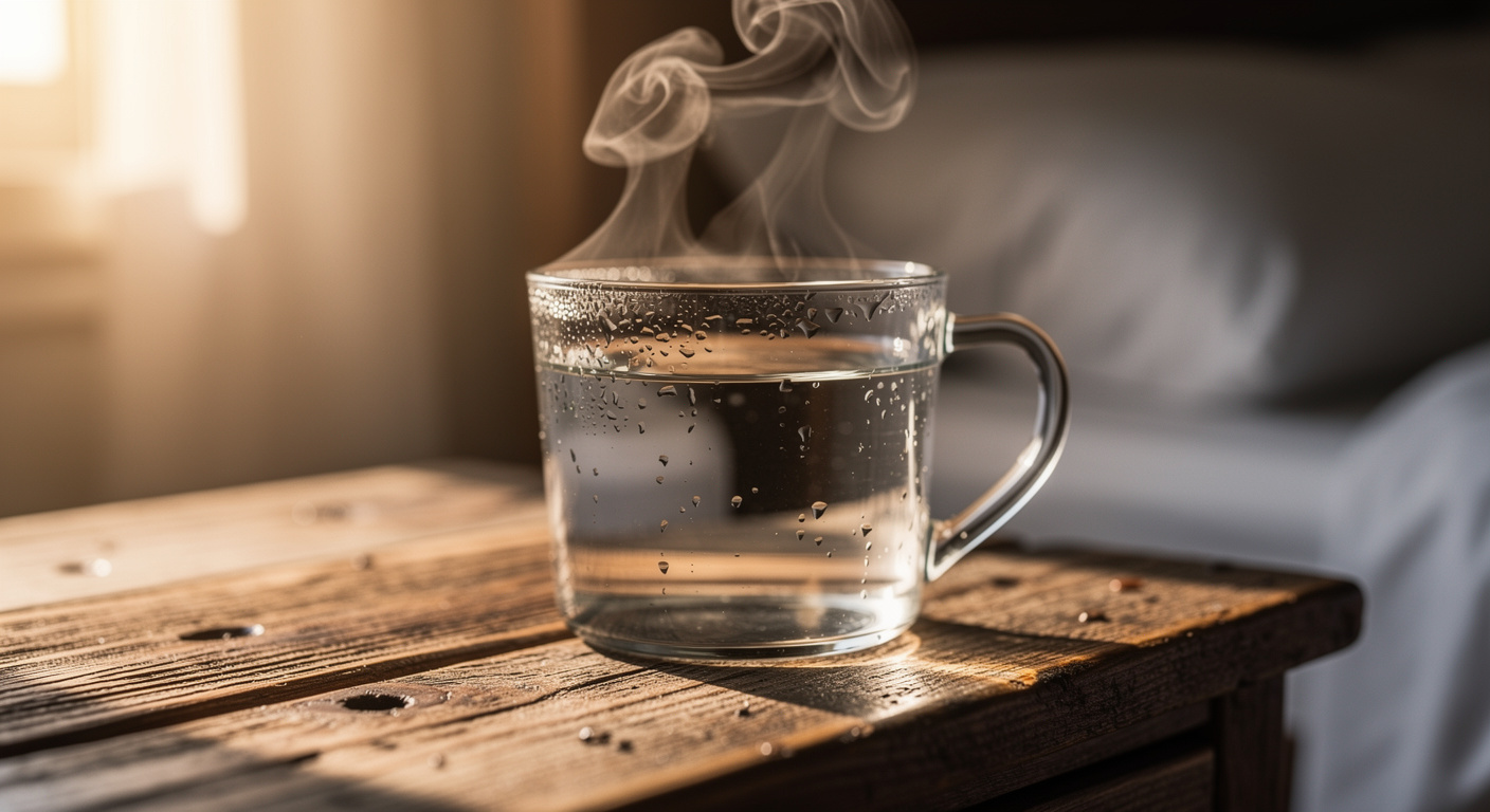 L’eau chaude au saut du lit : remède miracle ou simple effet de mode ?