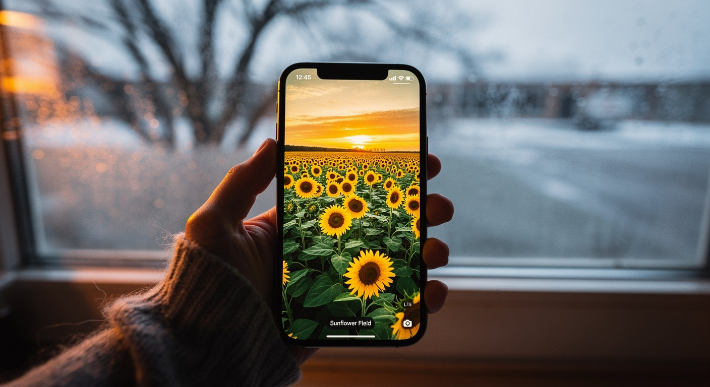 Hiver : Pourquoi cette soudaine avalanche de photos ensoleillées sur nos réseaux ?