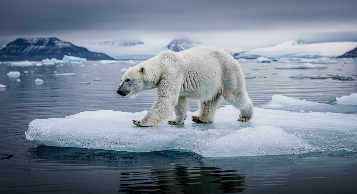 Ce phénomène inattendu chez les ours du Svalbard qui contredit les prévisions climatiques